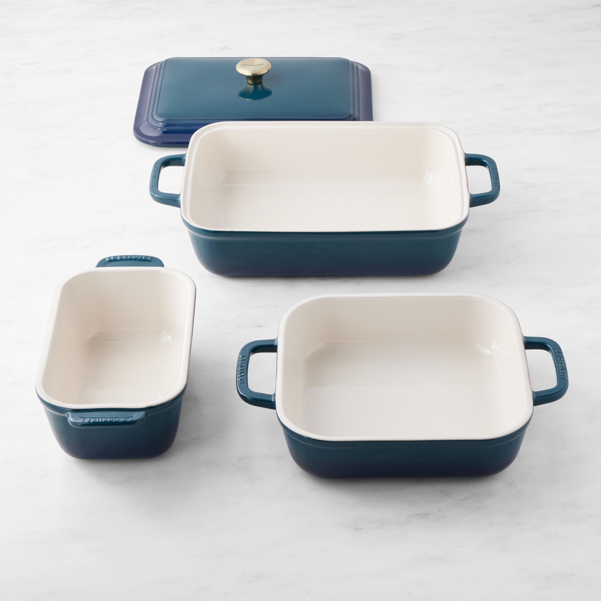 Le Creuset San Francisco Stoneware Bakeware Set, Set of 4