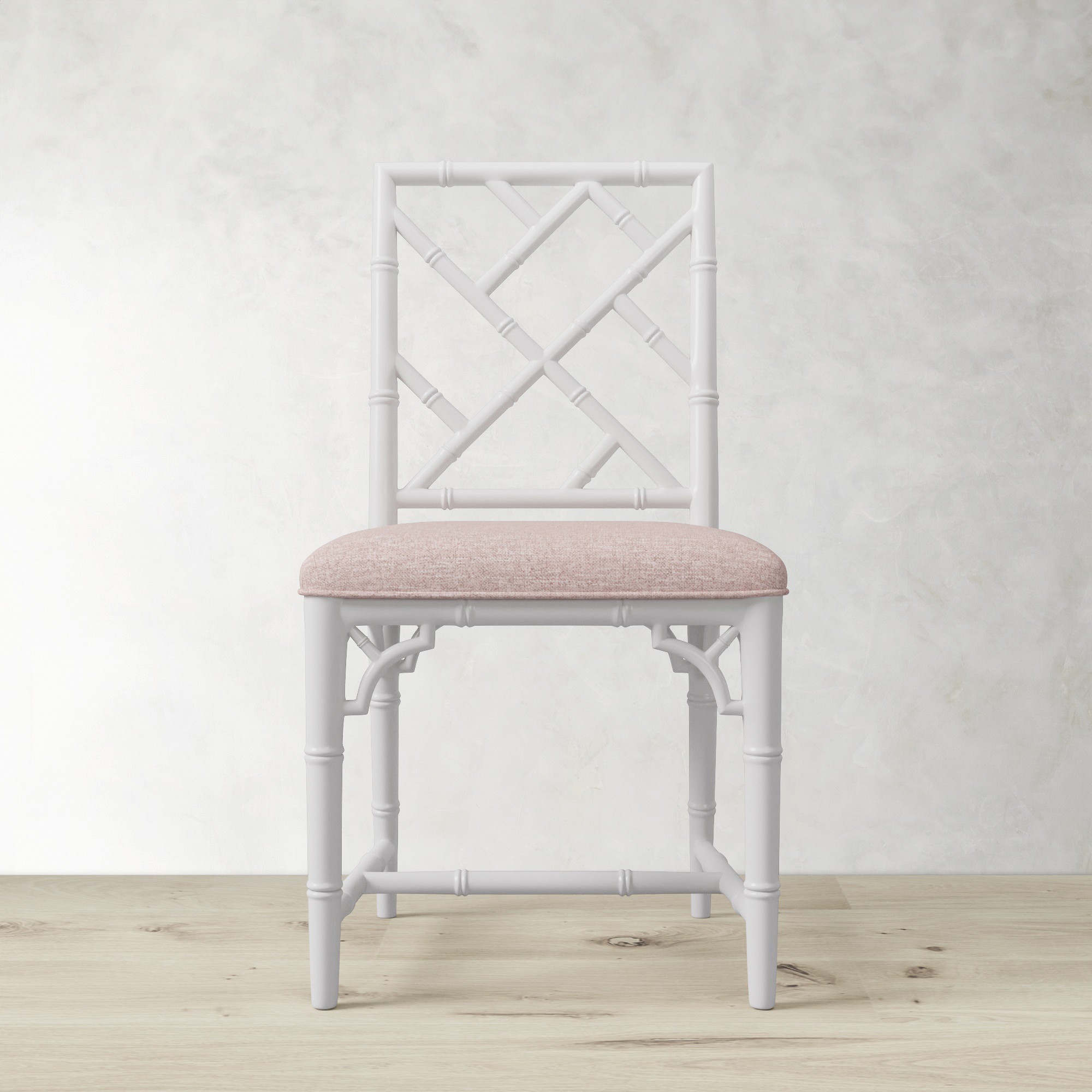 Chippendale Upholstered Bistro Side Chair