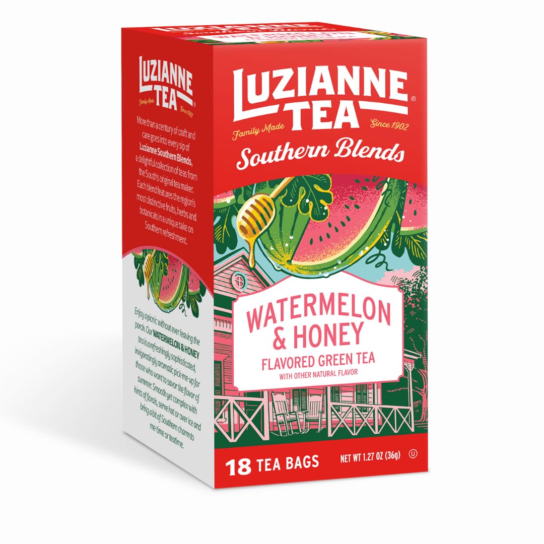 Luzianne Unsweetened Iced Tea Bags, Gallon Size, 24ct Box (Pack of 1)
