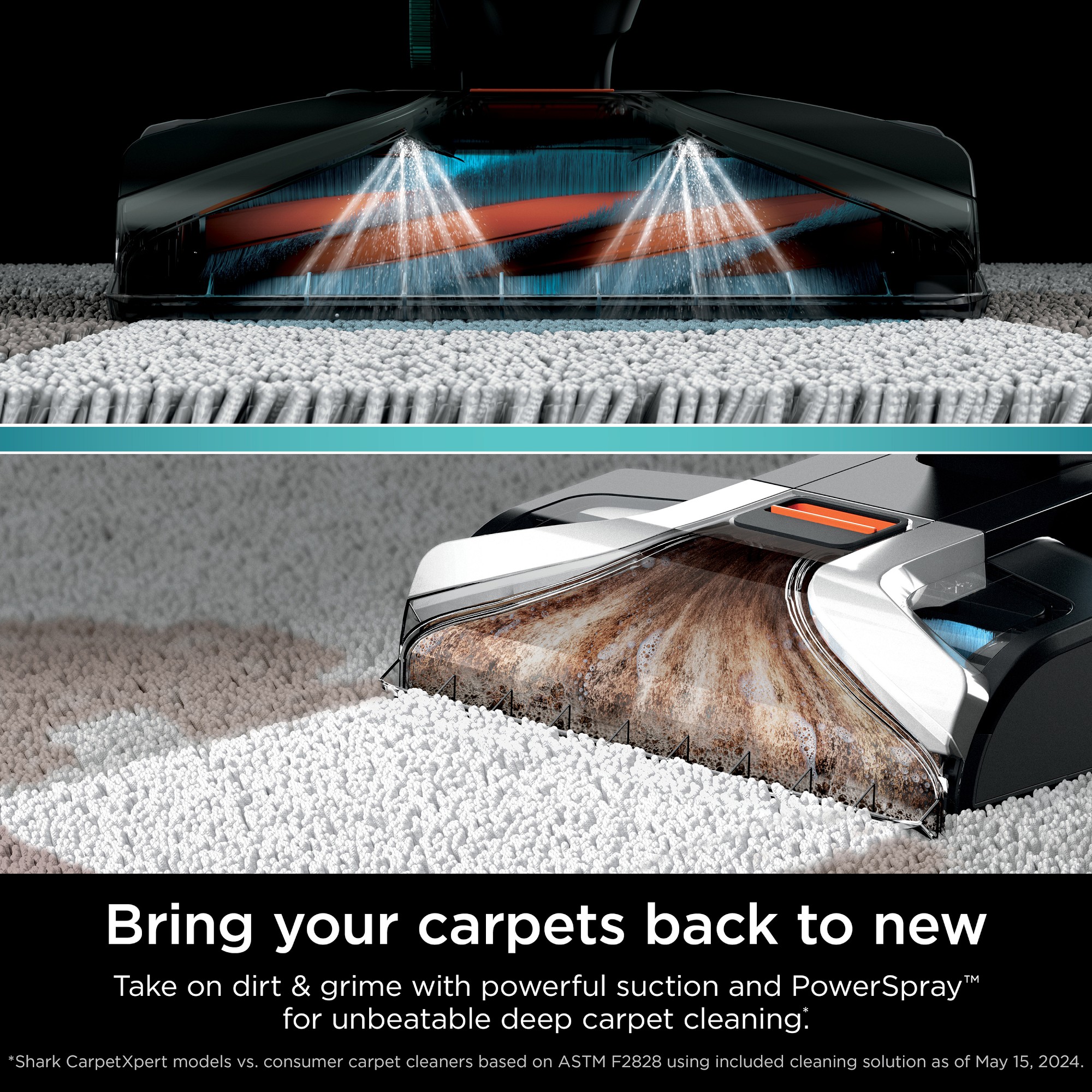 Shark® CarpetXpert™ with Stainstriker™ Upright Deep Carpet Cleaner EX201
