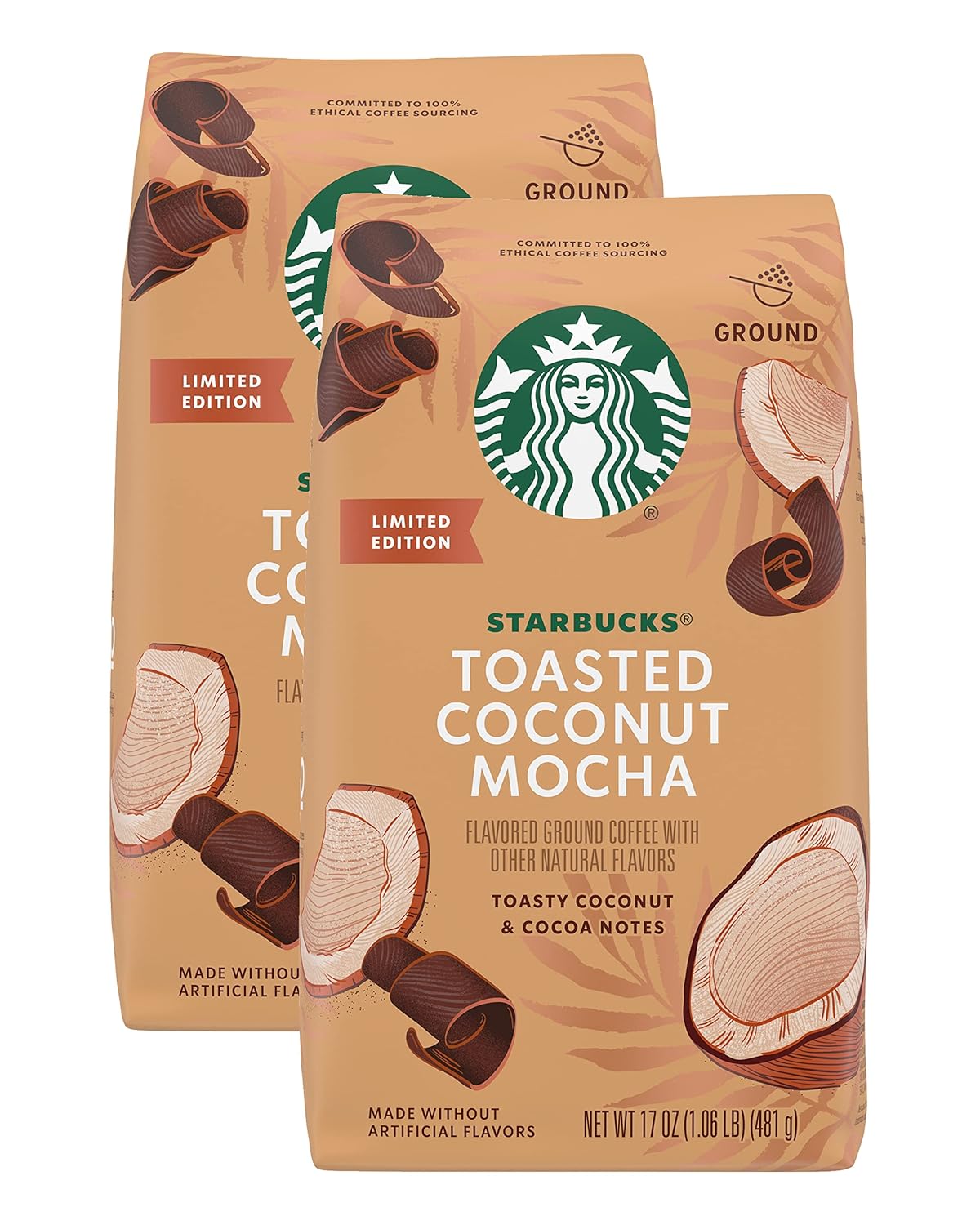 Starbucks Ground Coffee, Medium Roast Coffee, Pike Place Roast, 100% Arabica, 1 Bag (28 Oz)