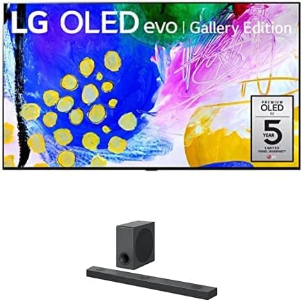 LG 97-Inch Class OLED evo Gallery Edition G2 Series Alexa Built-in 4K Smart TV, 120Hz Refresh Rate, AI-Powered, Dolby Vision IQ and Atmos, WiSA Ready, Cloud Gaming (OLED97G2PUA, 2022)