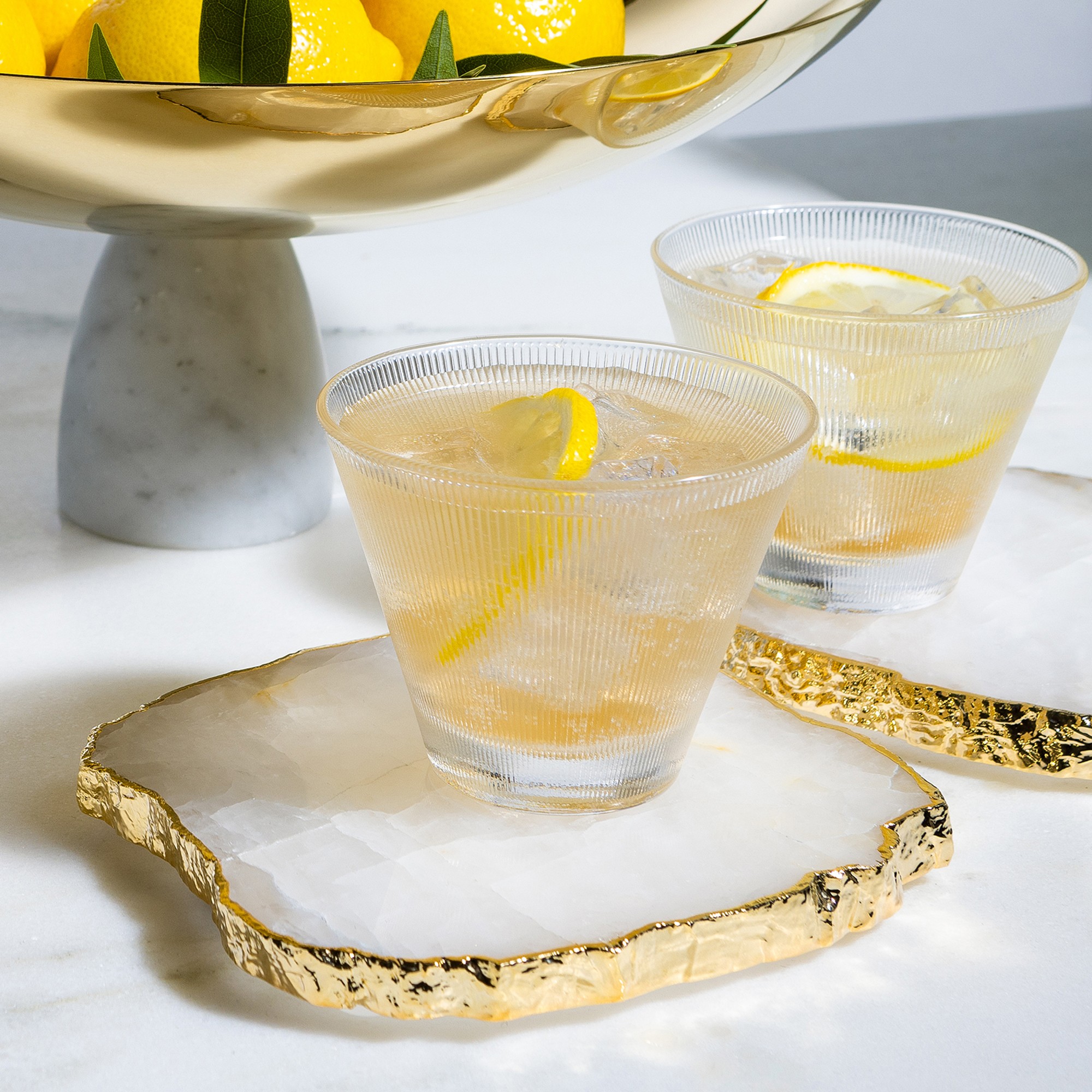 ANNA New York Kivita Coasters, Set of 2