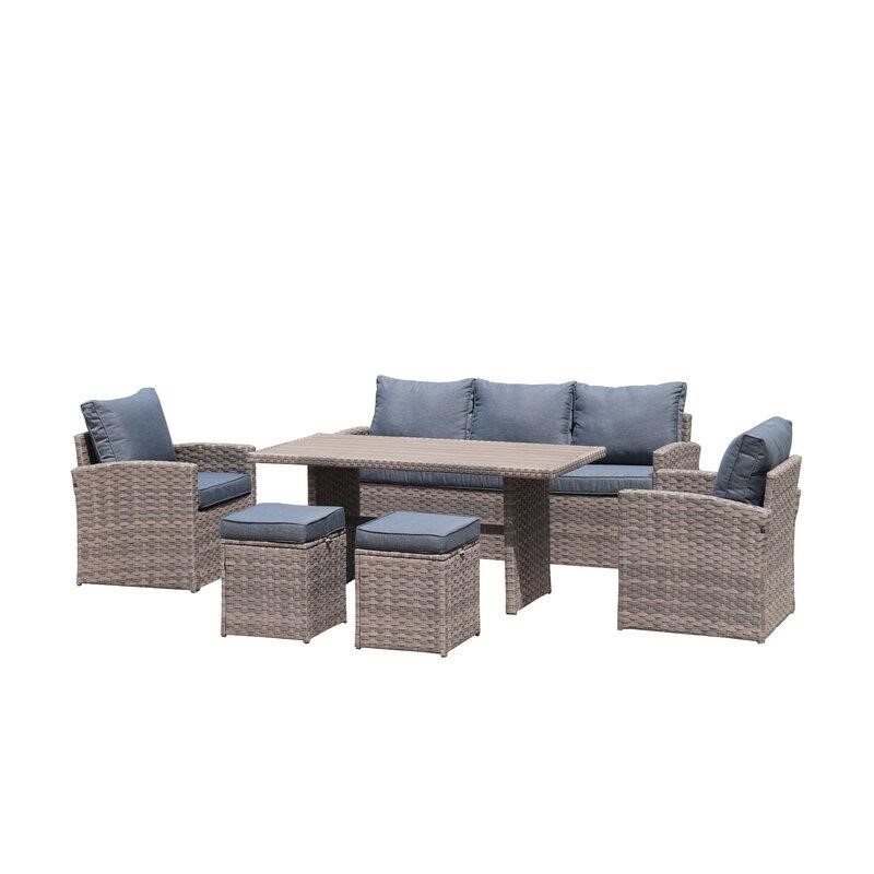 Hayzen 7 - Person Seating Group with Cushions