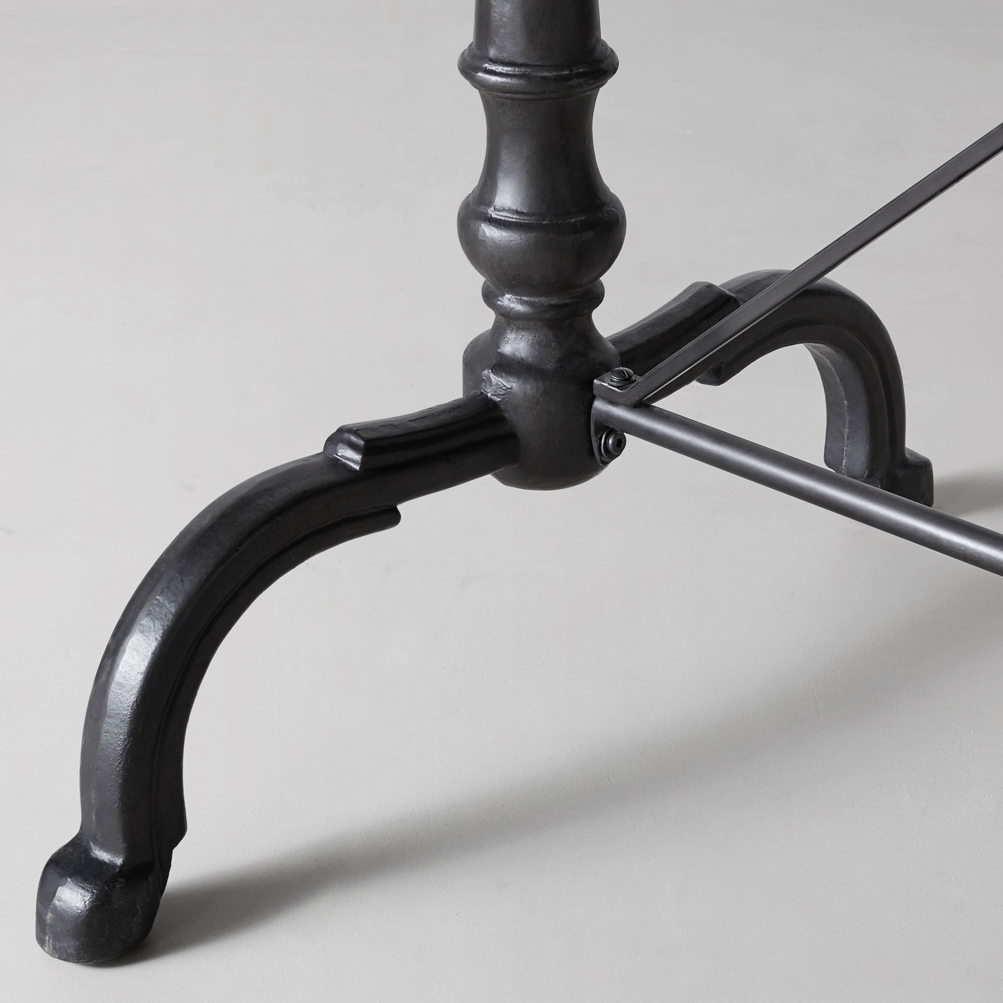 La Coupole Rectangular Iron Bistro Table (72