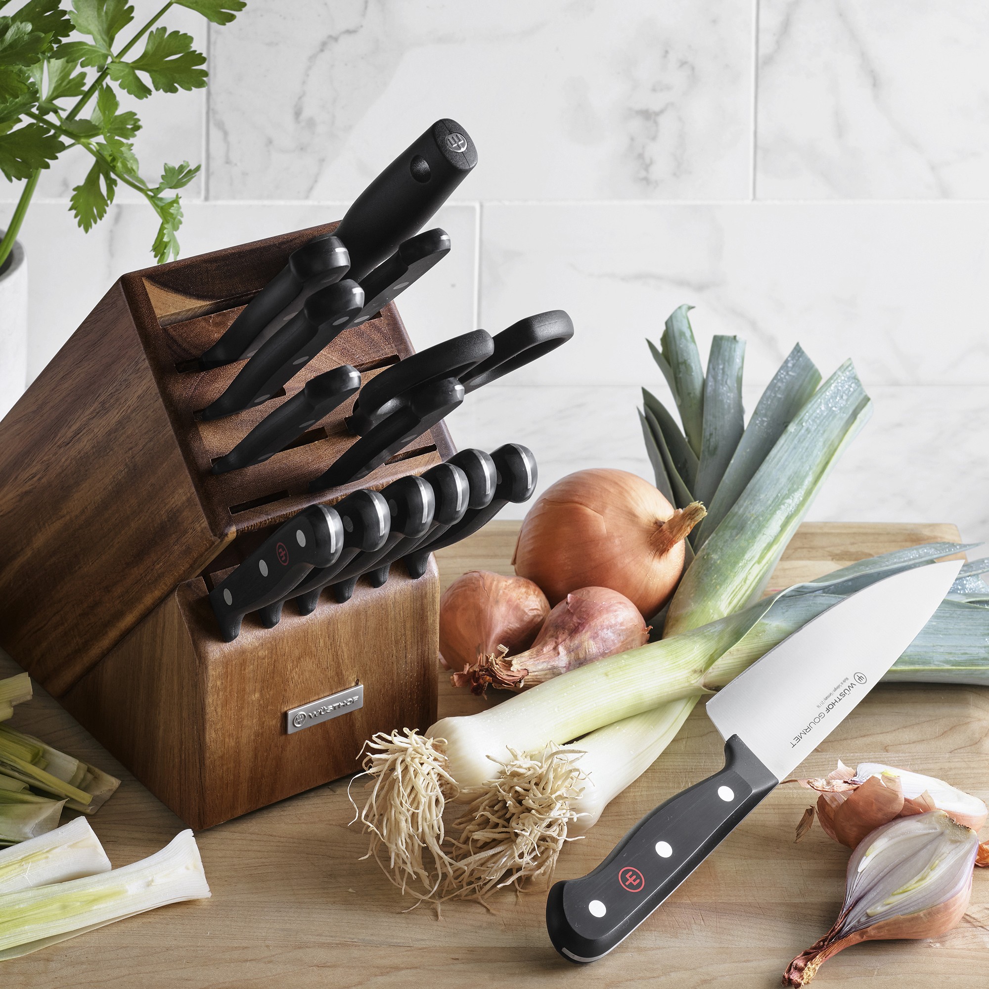 Wüsthof Gourmet Knife Block, Set of 16