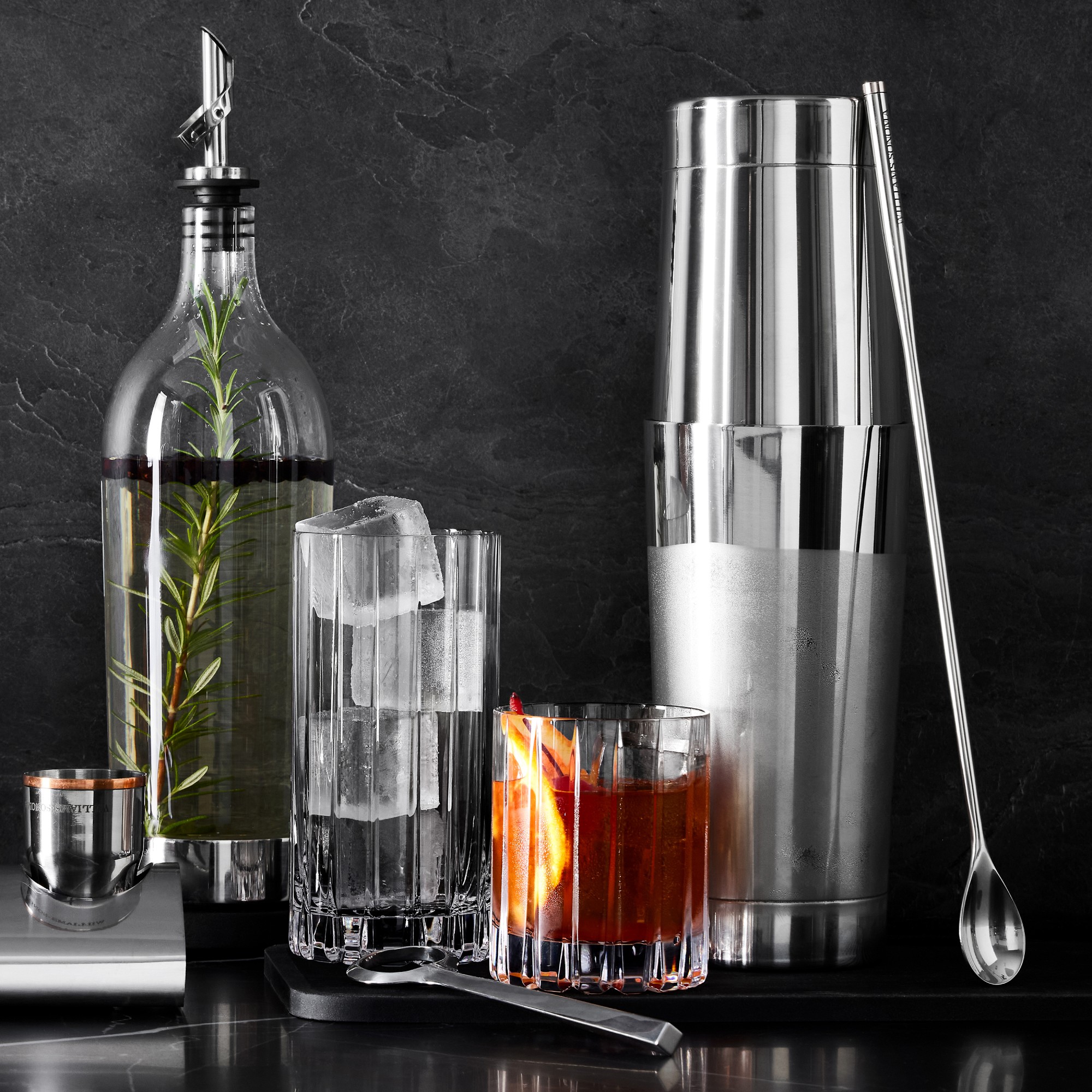 Williams Sonoma Bar Tool Set with Stand