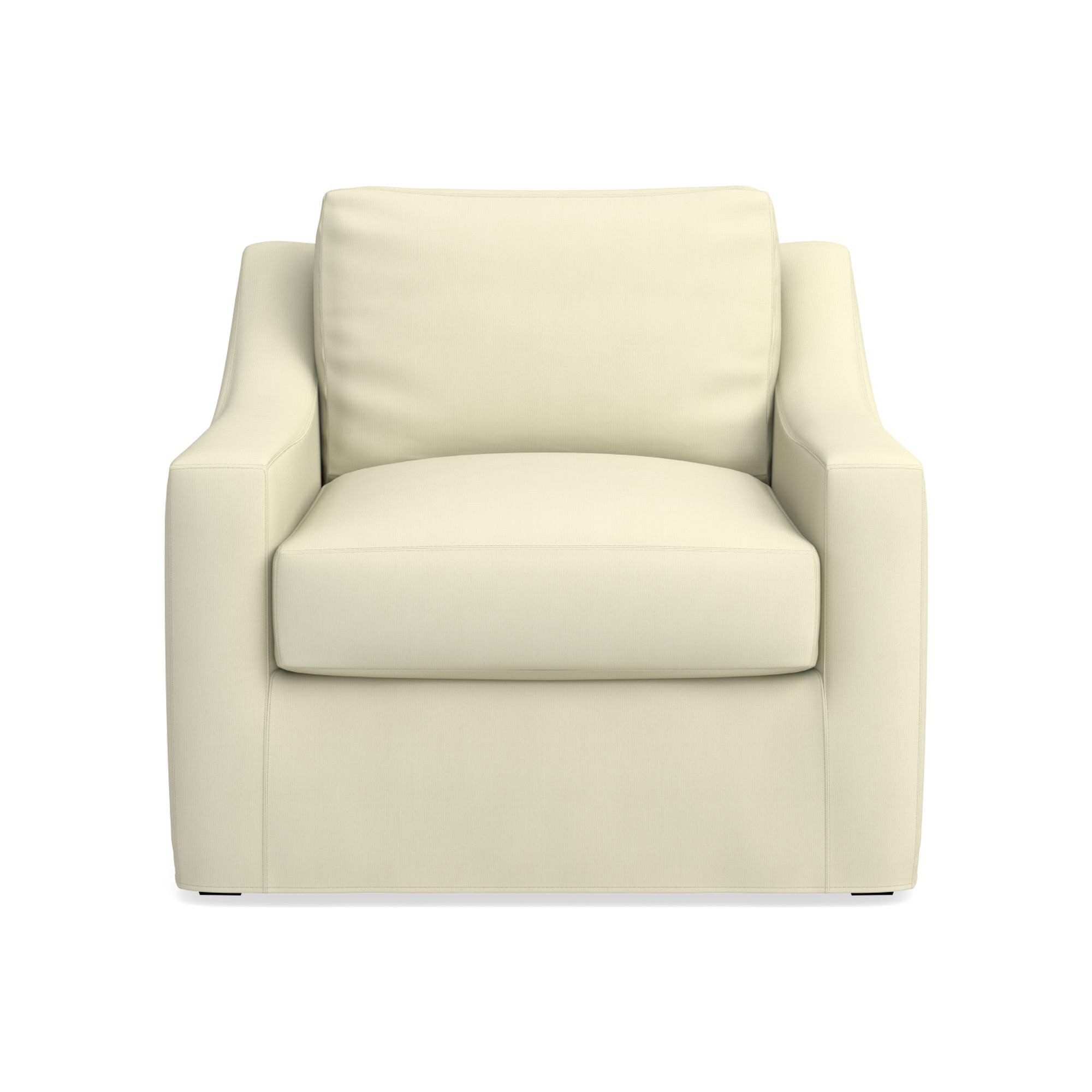 Ghent Slope Arm Slipcovered Occasional Chair