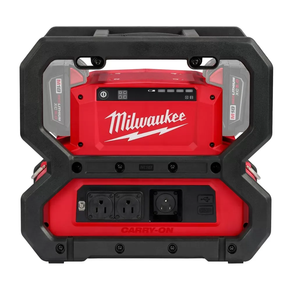 Milwaukee 2845-20 M18 18V CARRY-ON 3600W/1800W Power Supply - Bare Tool