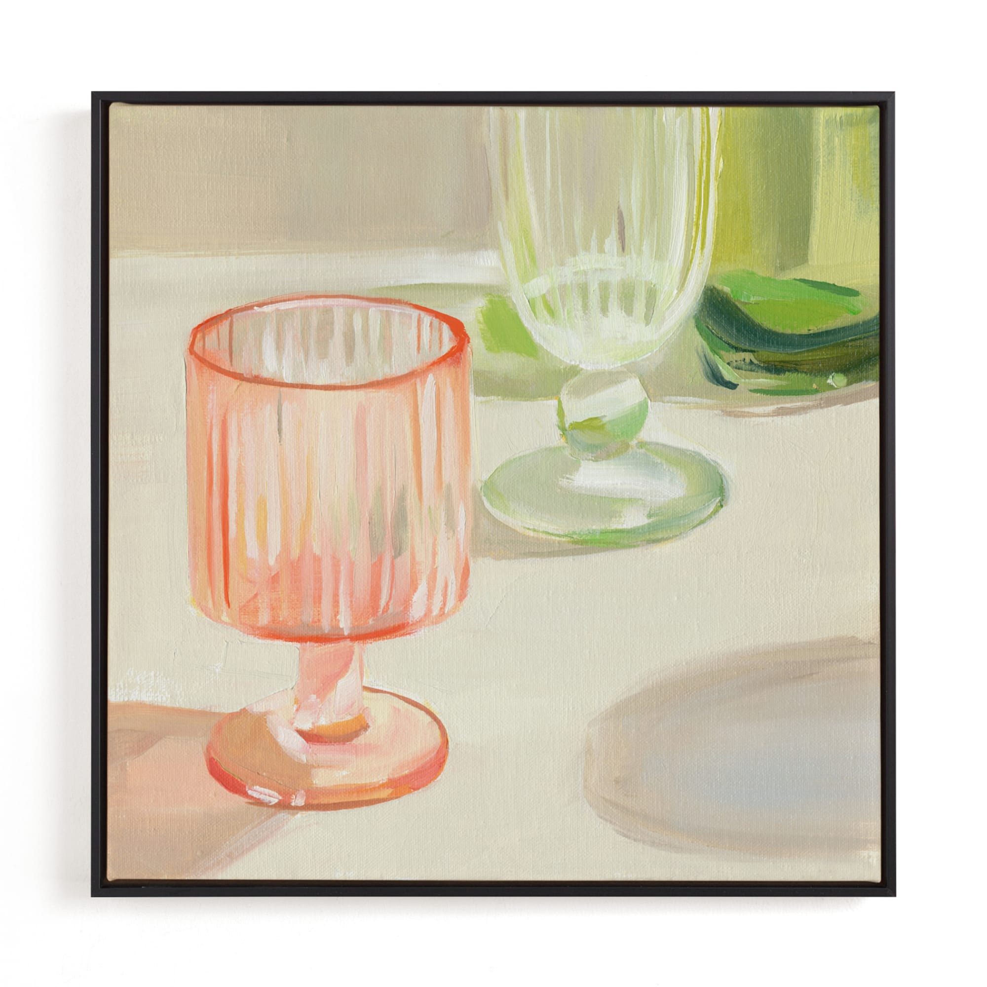 Rainbow Glassware 1 Open Edition Kitchen Art by Minted