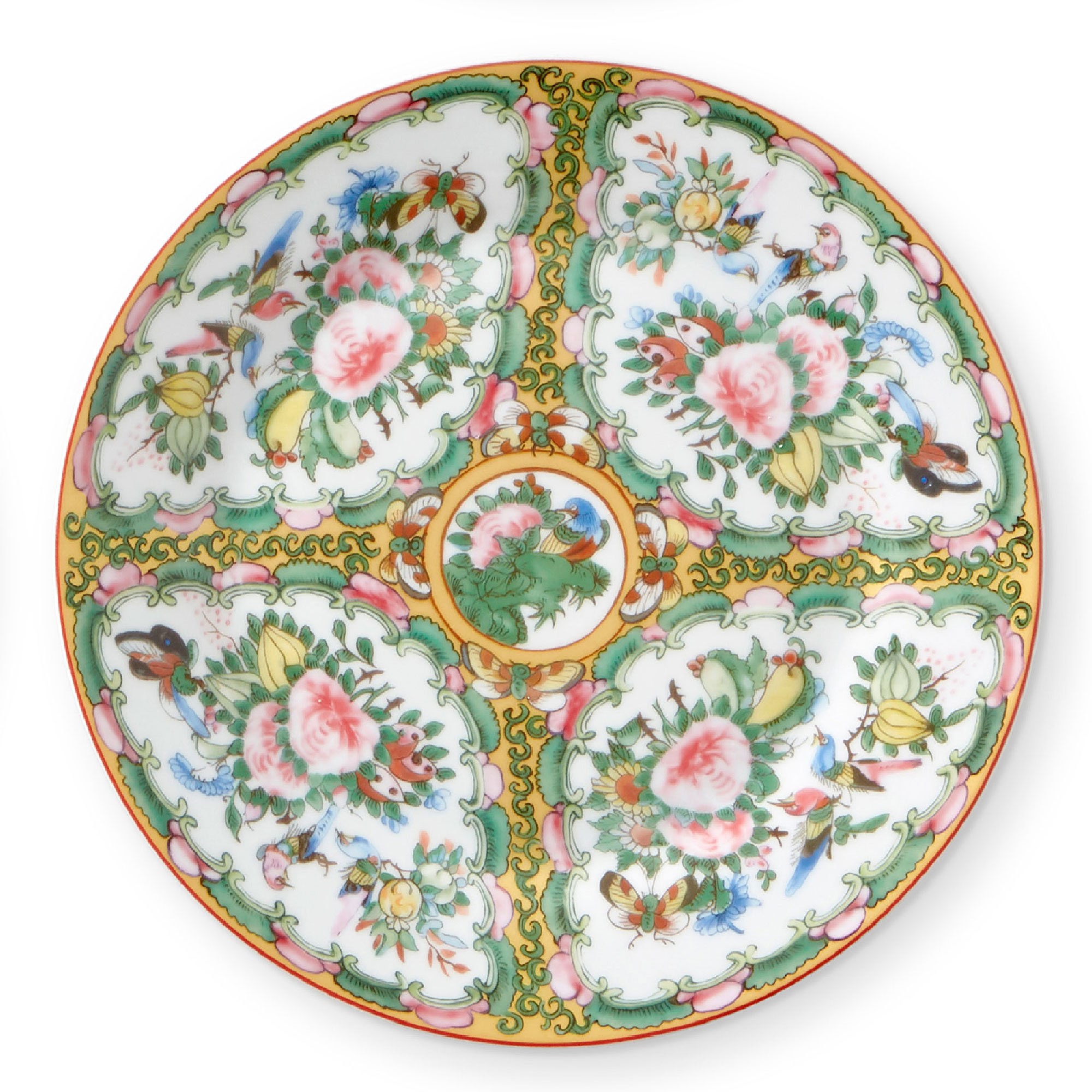 Famille Rose Salad Plates