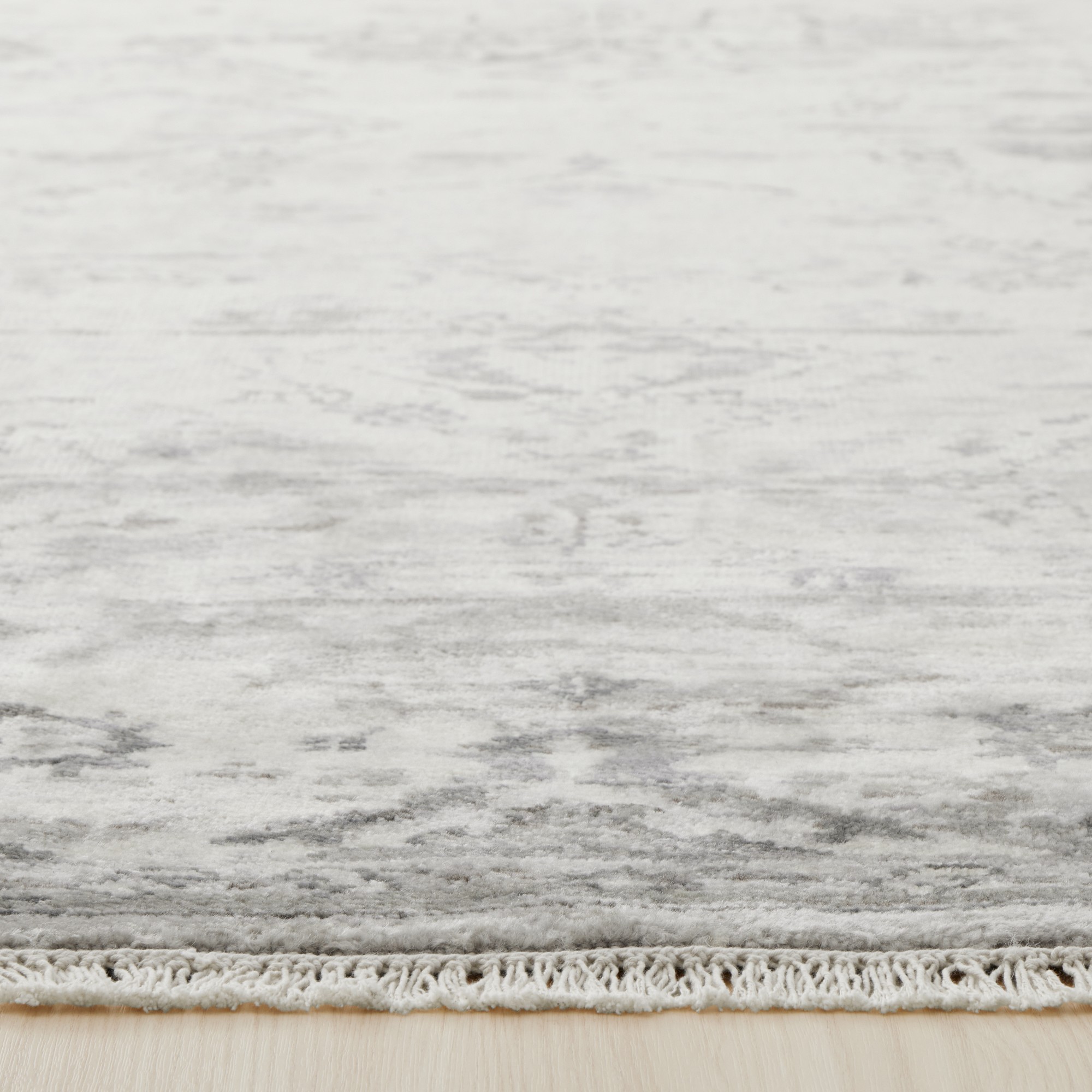 Broken Floral Hand Knotted Rug