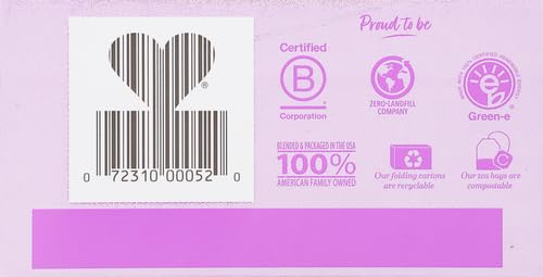 Bigelow Tea Lemon Ginger plus Probiotics Herbal Tea, Caffeine Free Tea with Lemon and Ginger, 18 Count Box (Pack of 6), 108 Total Tea Bags