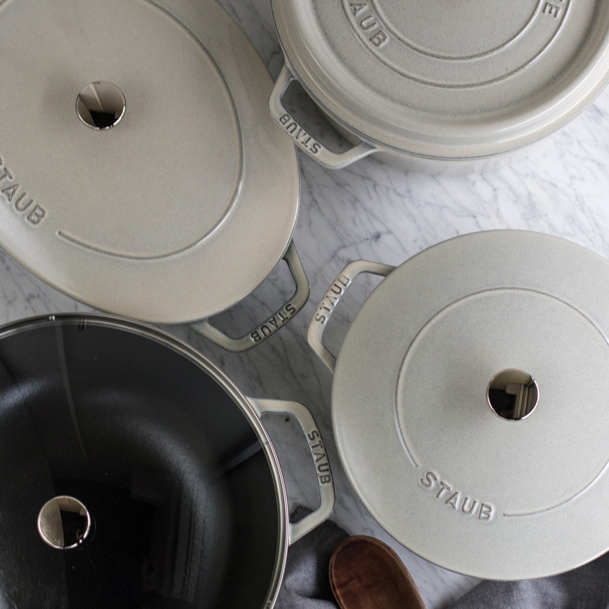 Staub Enameled Cast Iron Round Dutch Oven