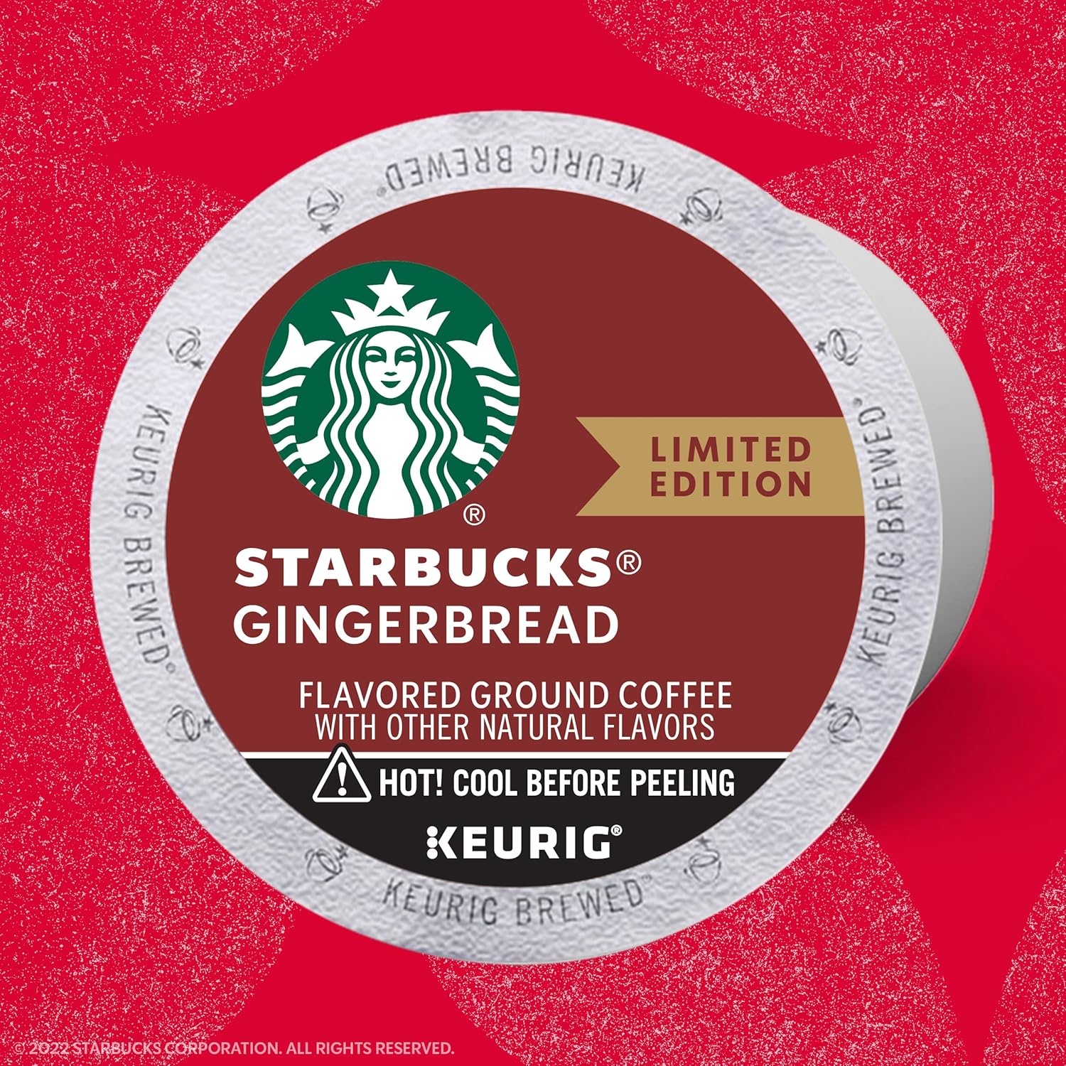 Starbucks K-Cup Coffee Pods, Starbucks Blonde Roast Coffee, Veranda Blend for Keurig Brewers, 100% Arabica, 6 boxes (60 pods total)