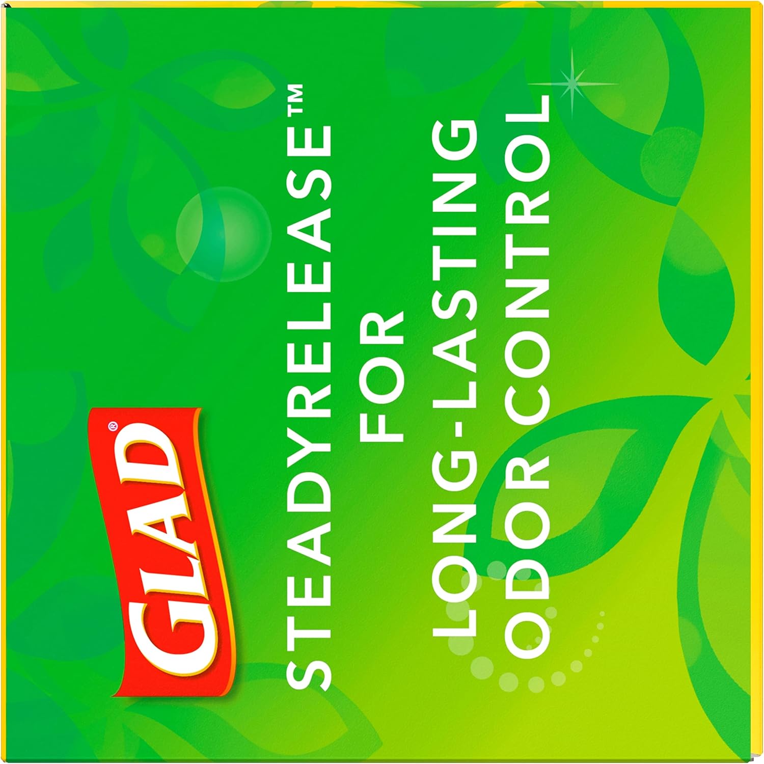 Glad ForceFlex Tall Kitchen Trash Bags, 13 Gal, Gain Original with Febreze, 110 Ct (Pack May Vary)