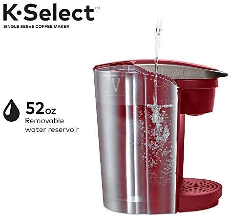 Keurig K-Select Single-Serve K-Cup Pod Coffee Maker, Matte Black