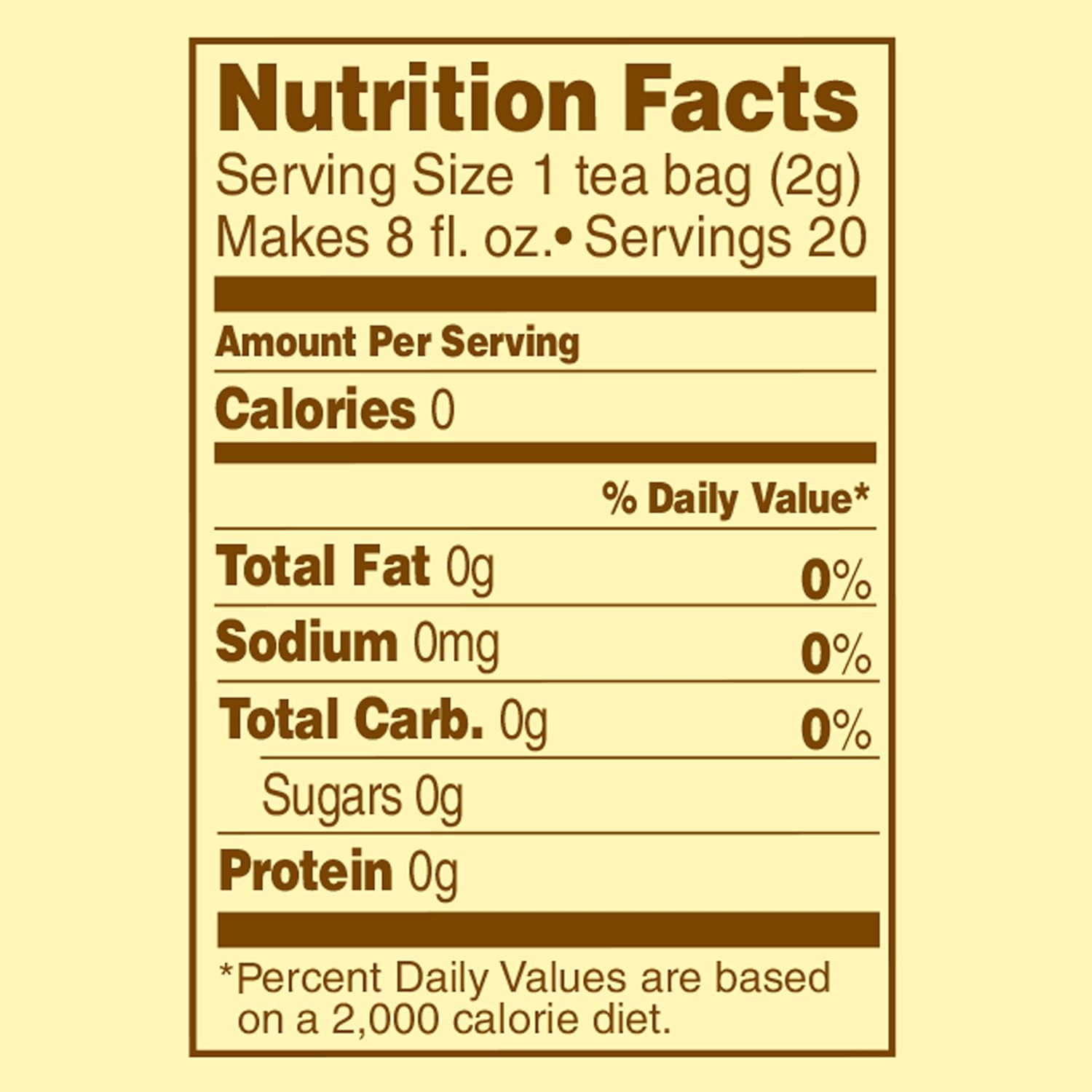 Celestial Seasonings Bengal Spice Herbal Tea, Caffeine Free, 20 Tea Bags Box, (Pack of 6)