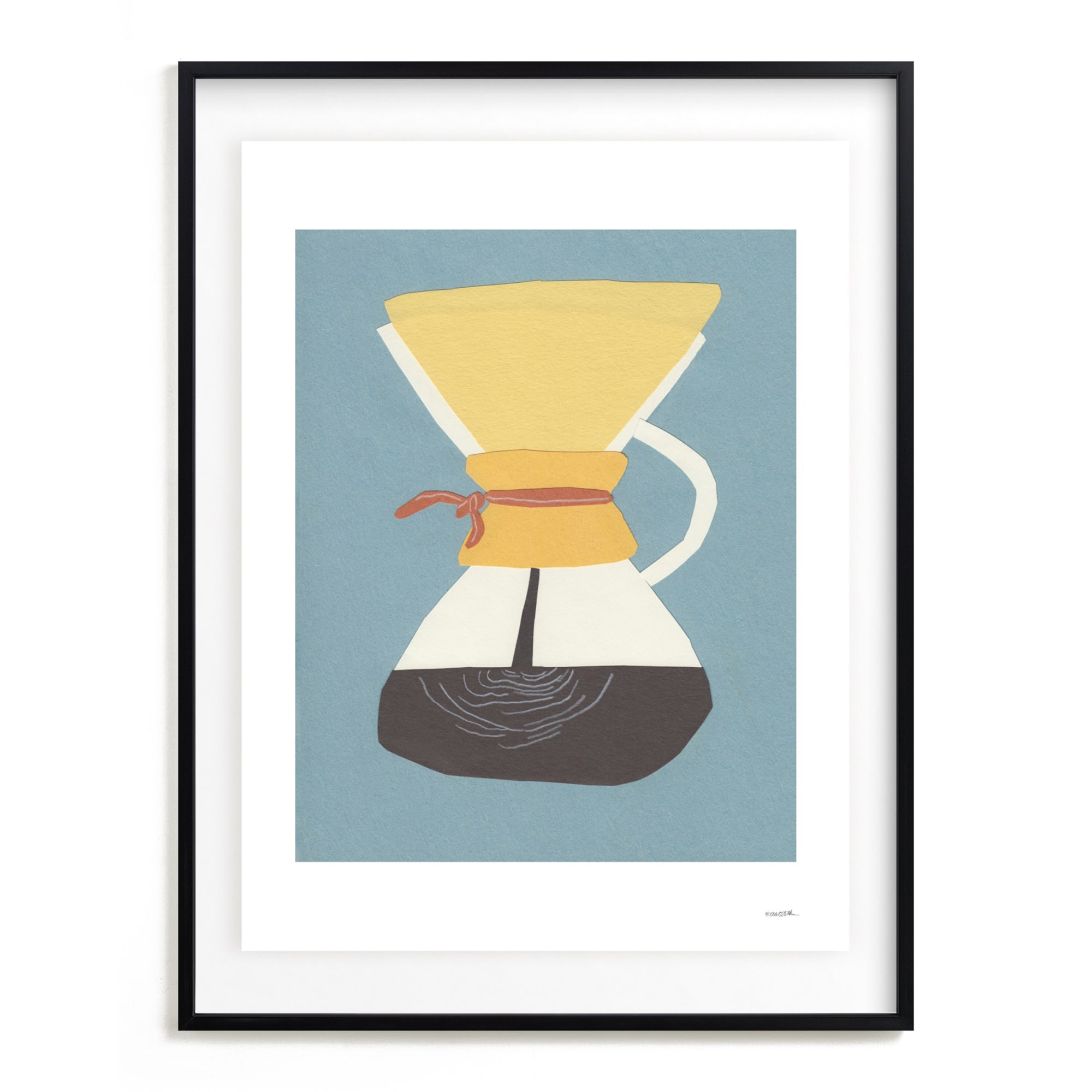 Coffee Maker Limited Edition Kitchen Art by Minted