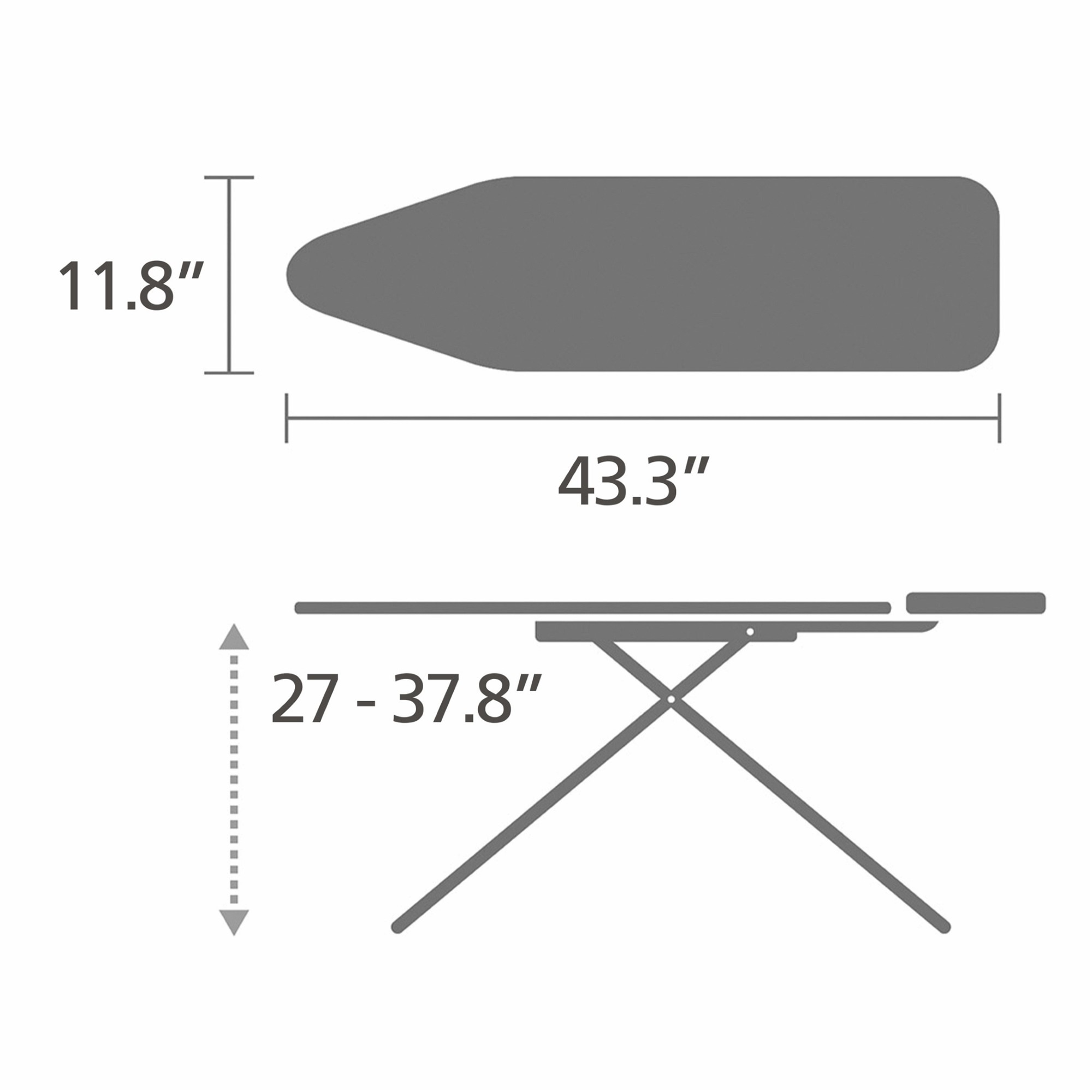 Brabantia Ironing Board with Solid Steam Iron Rest