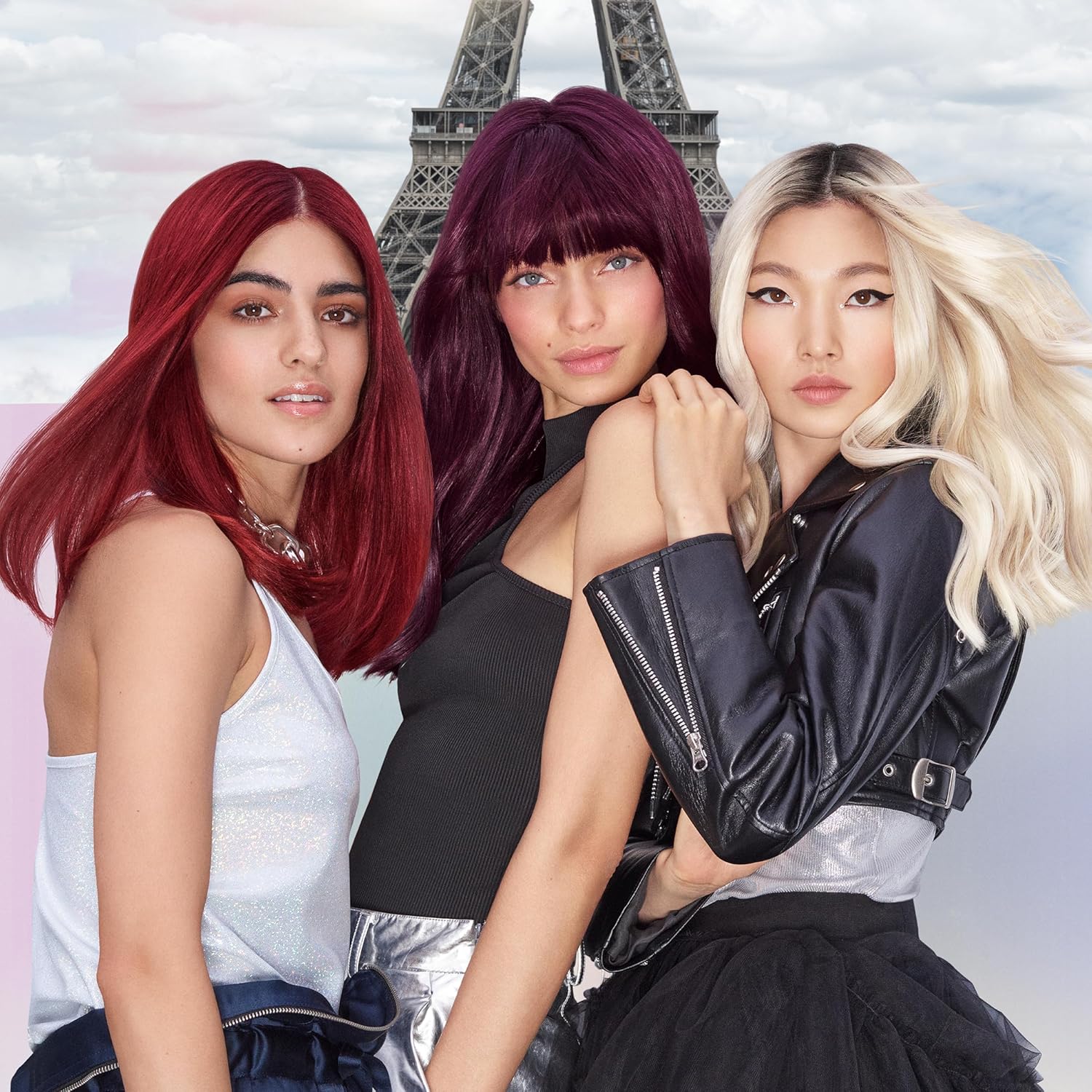 L'Oreal Paris Feria Hyper Platinum Advanced Lightening System Hair Bleach, Lifts Up To 8 Levels, Includes Anti Brass Purple Conditioner, 1 Hair Dye Kit