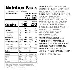 Bridgerton x Williams Sonoma Quick Bread Mix, Vanilla Earl Grey