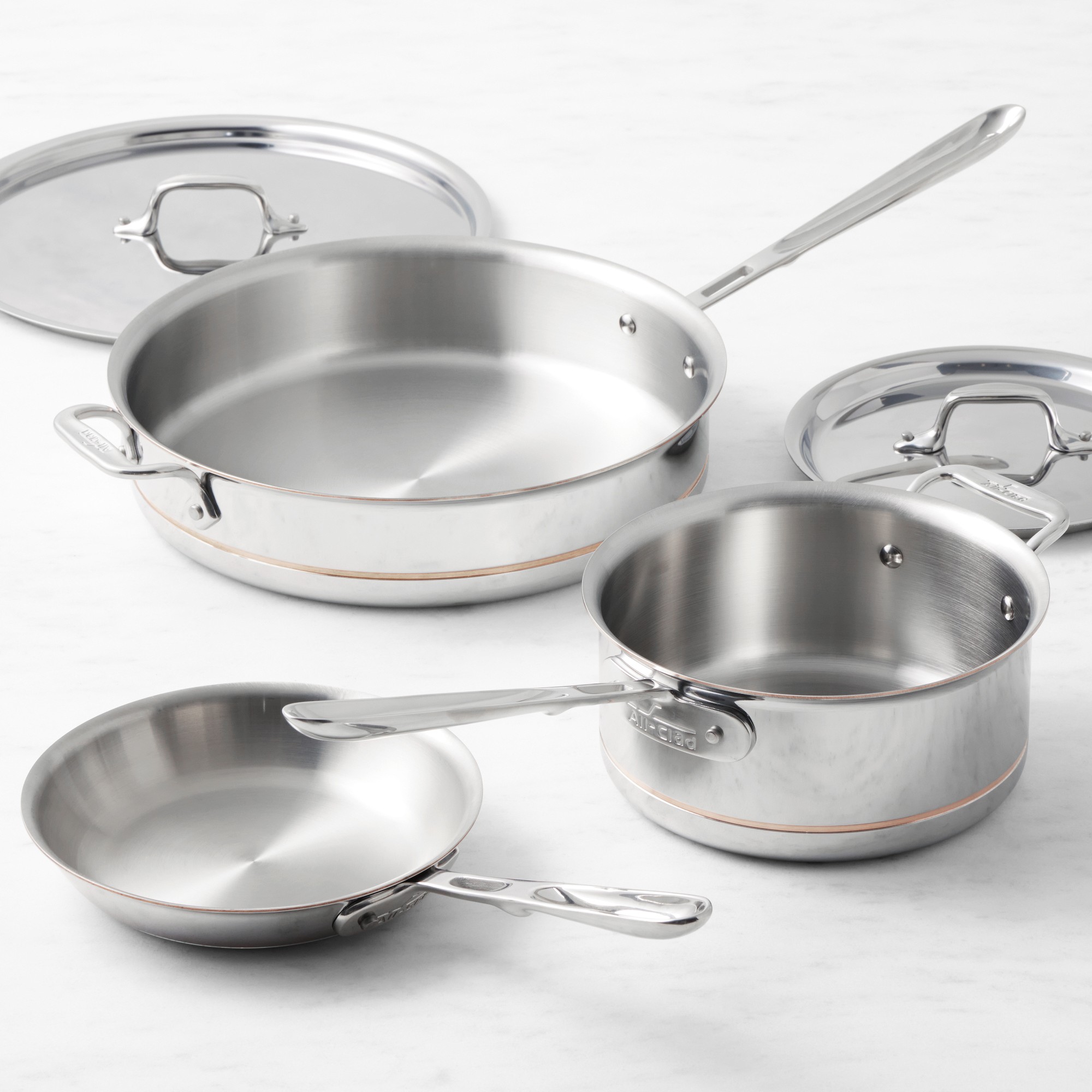 All-Clad Copper Core® 5-Piece Cookware Set