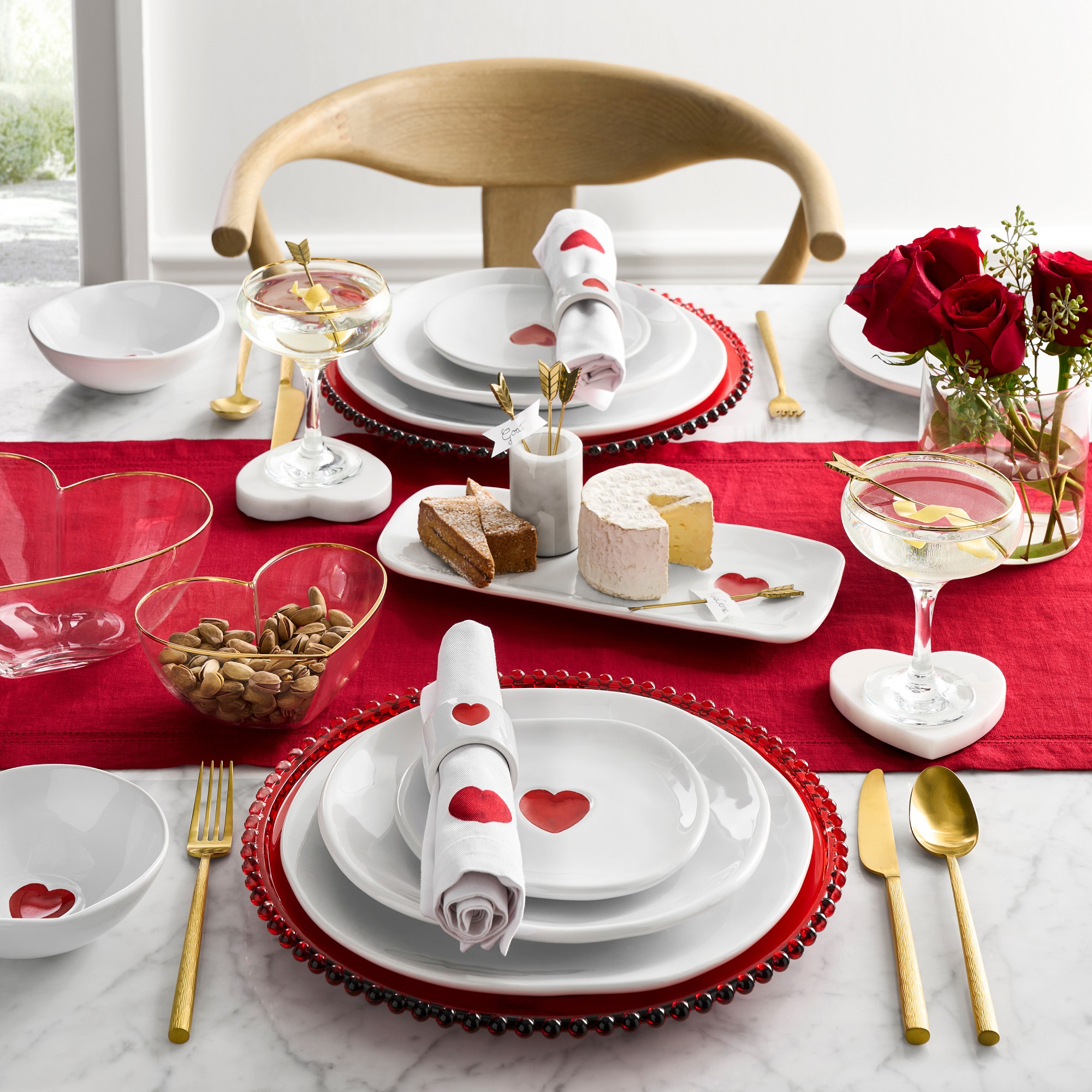Heart Dinner Plates
