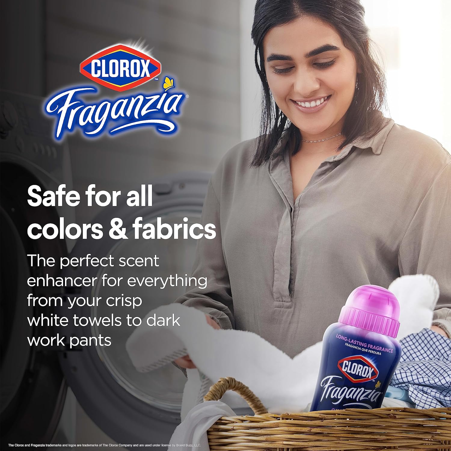 Clorox Fraganzia In-Wash Scent Booster Crystals in Ocean Scent, 18 Oz Twin Pack | Laundry Scent Booster Crystals | In-wash Scent Booster for Fresh Laundry in Ocean Scent 18 Ounce Twin Pack, 36oz