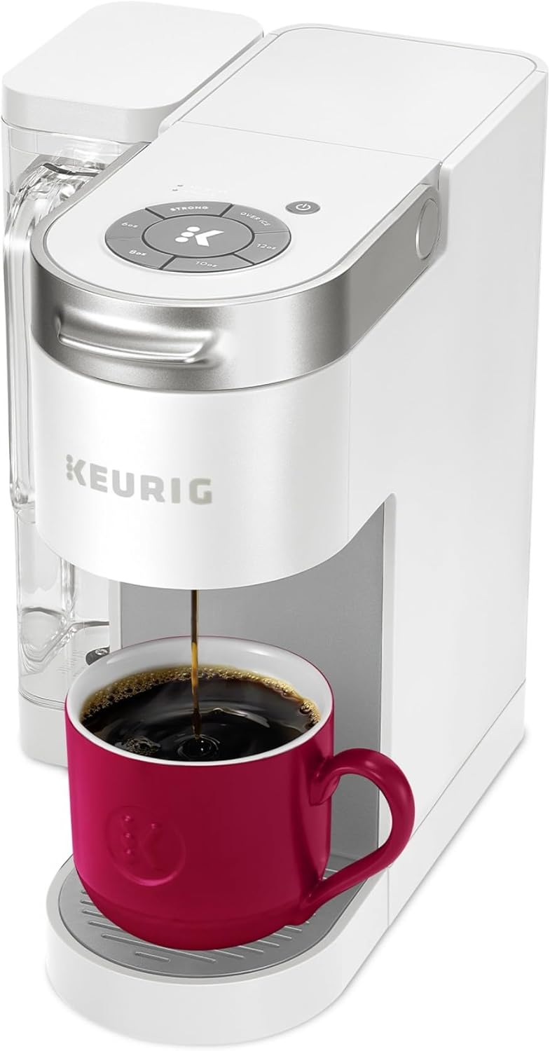 Keurig K-Supreme Single Serve K-Cup Pod Coffee Maker, MultiStream Technology, 4 Brew Sizes, 66oz Dual-Position Removable Reservoir, Black