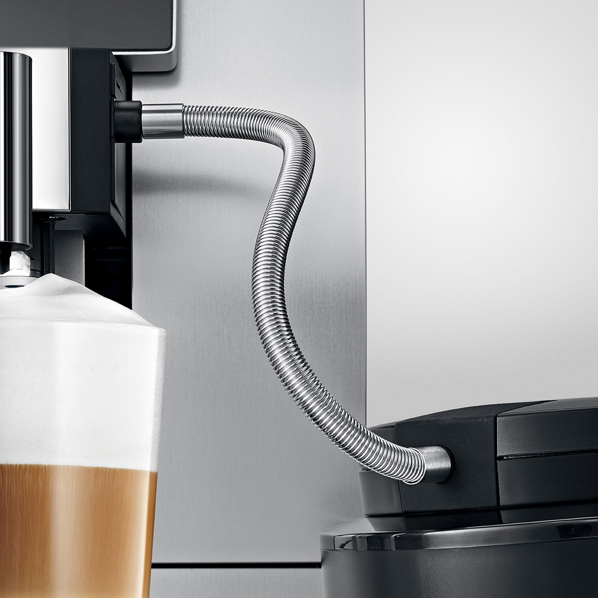 JURA Milk Pipe with Stainless Steel Casing