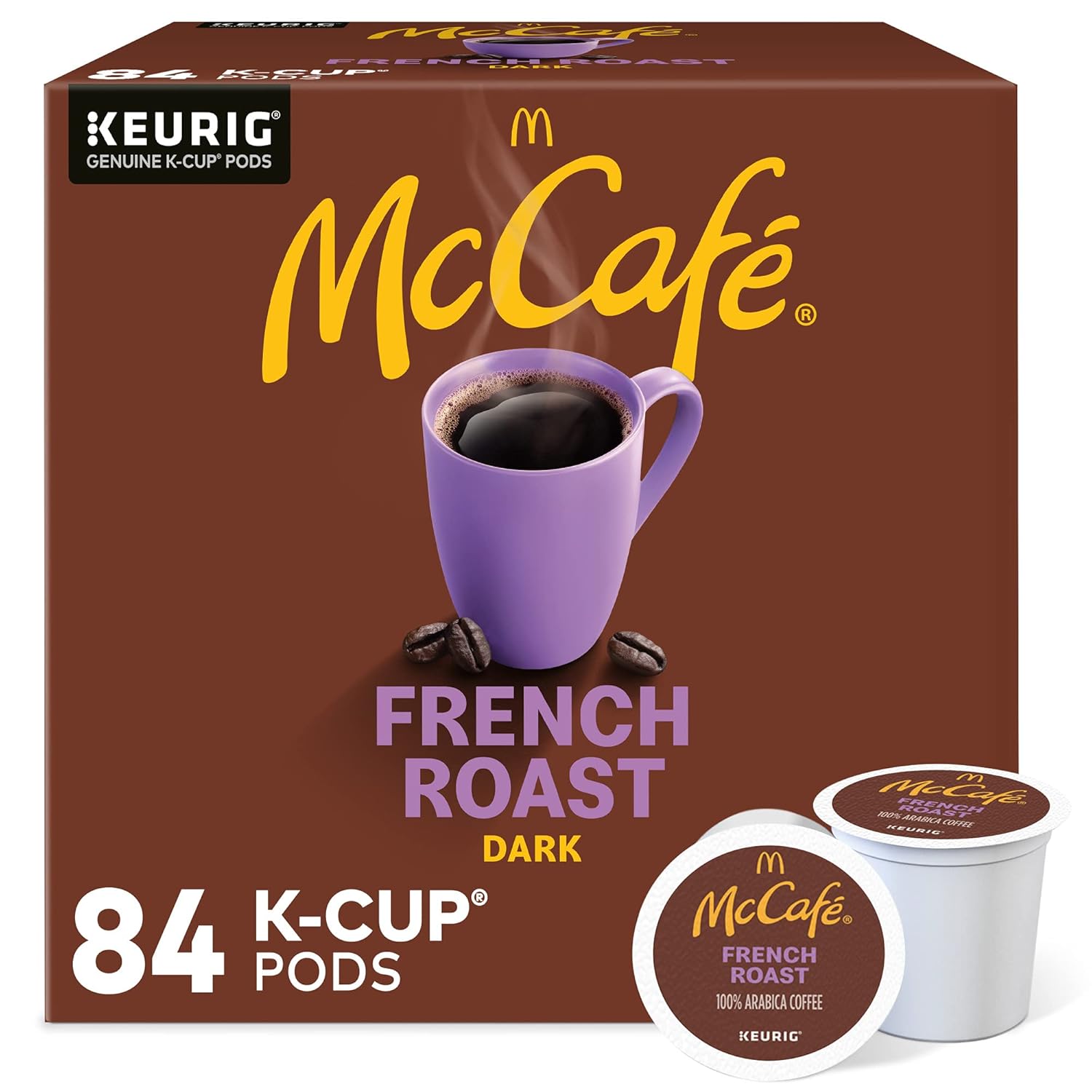 McCafe Premium Roast, Single-Serve Keurig K-Cup Pods, Medium Roast Coffee Pods Pods, 84 Count
