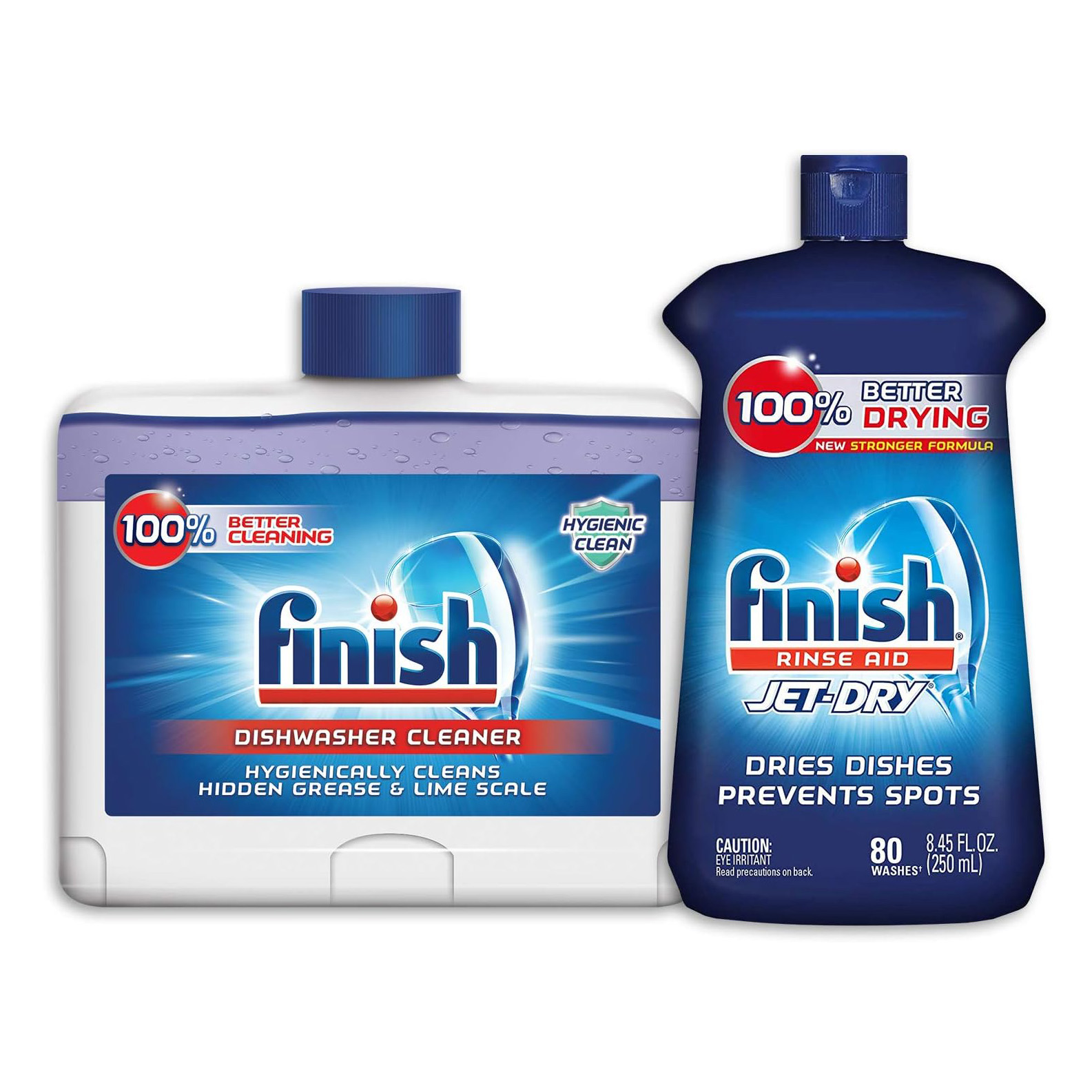 Finish Jet-Dry Rinse Aid, Dishwasher Rinse Agent & Drying Agent, 8.45 Fl Oz (Packaging May Vary)