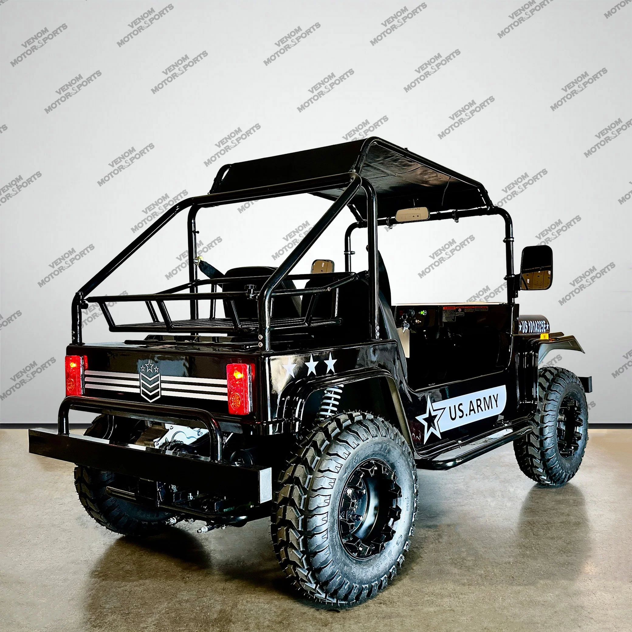 Venom 200cc Mini Jeep | Willys Edition | Full-Size | Automatic