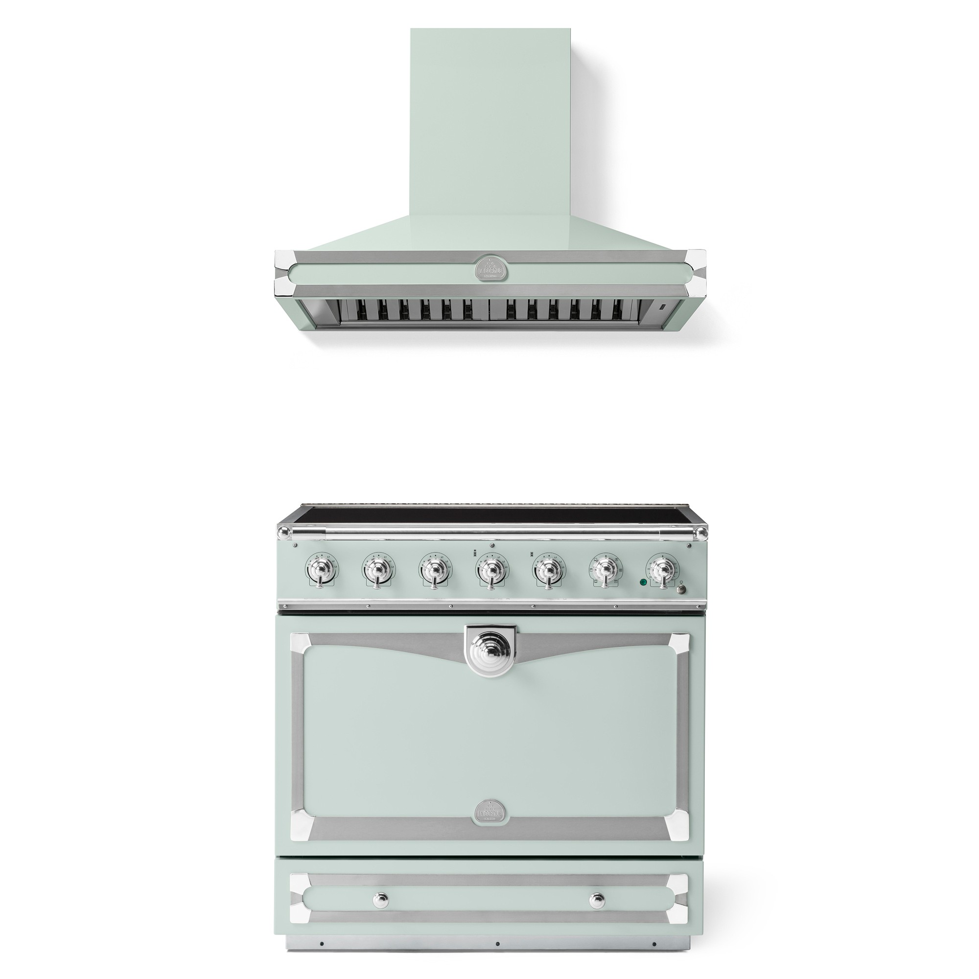 La Cornue CornuFé 90 Albertine Induction Range & Hood