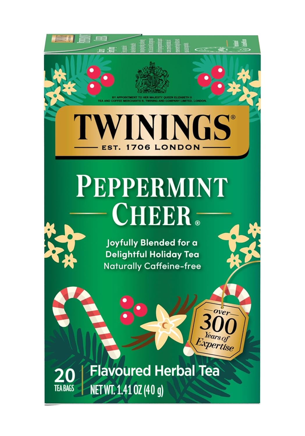 Twinings English Breakfast Black Tea Individually Wrapped Bags, 100 Count (Pack of 1), Smooth, Flavourful, and Robust, Caffeinated, Enjoy Hot or Iced | Packaging May Vary