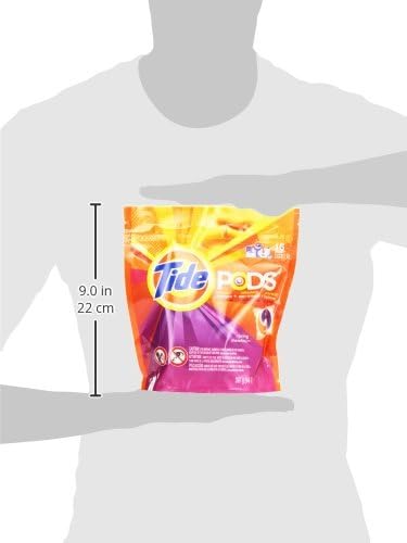 Tide PODS Liquid Laundry Detergent Soap Pacs, Powerful 3-in-1 Clean in One Step, He Compatible, Spring Meadow Scent, 76 Count