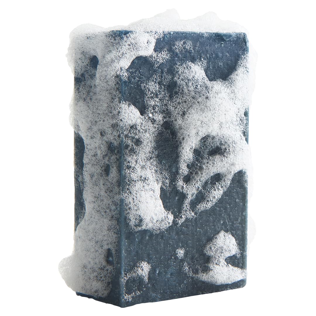 Handmade Vegan Natural Bar Soap Cold Pressed For Face And Body, With Premium Essential Oils, Eucalyptus & Peppermint For Men And Women 3 Pack (Lavender)