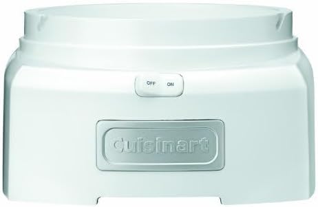 Cuisinart Ice Cream Maker Machine, 1.5 Quart Sorbet, Frozen Yogurt Maker, Double Insulated, White, ICE-21P1