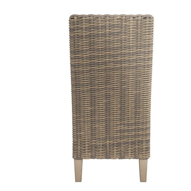 Pederson Rectangular 8 - Person 84'' Long Bar Height Dining Set with Cushions