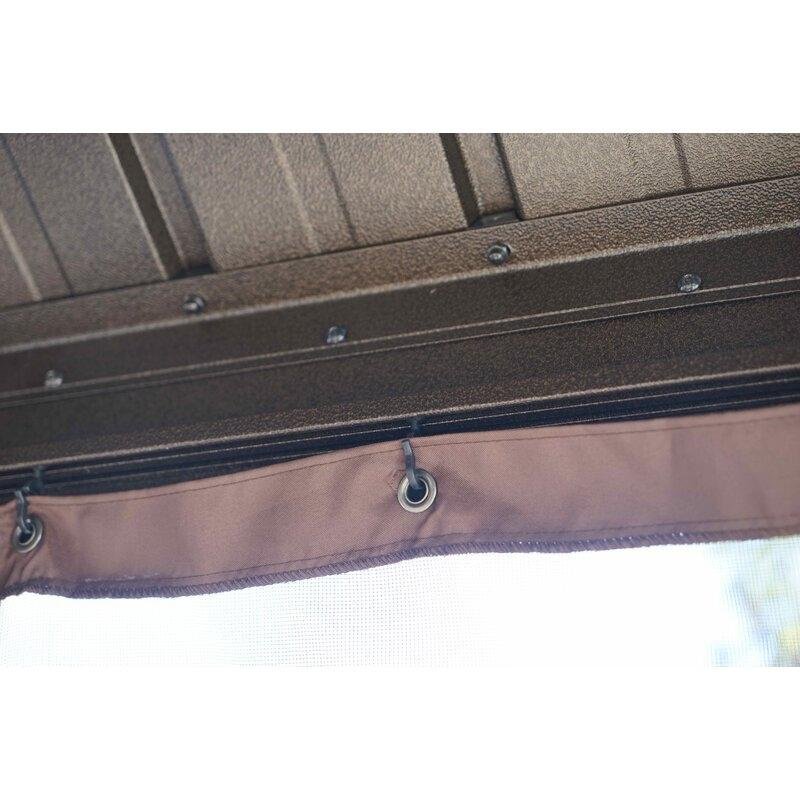 Dahlin Hardtop 12 Ft. W X 10 Ft. D Aluminum Patio Gazebo