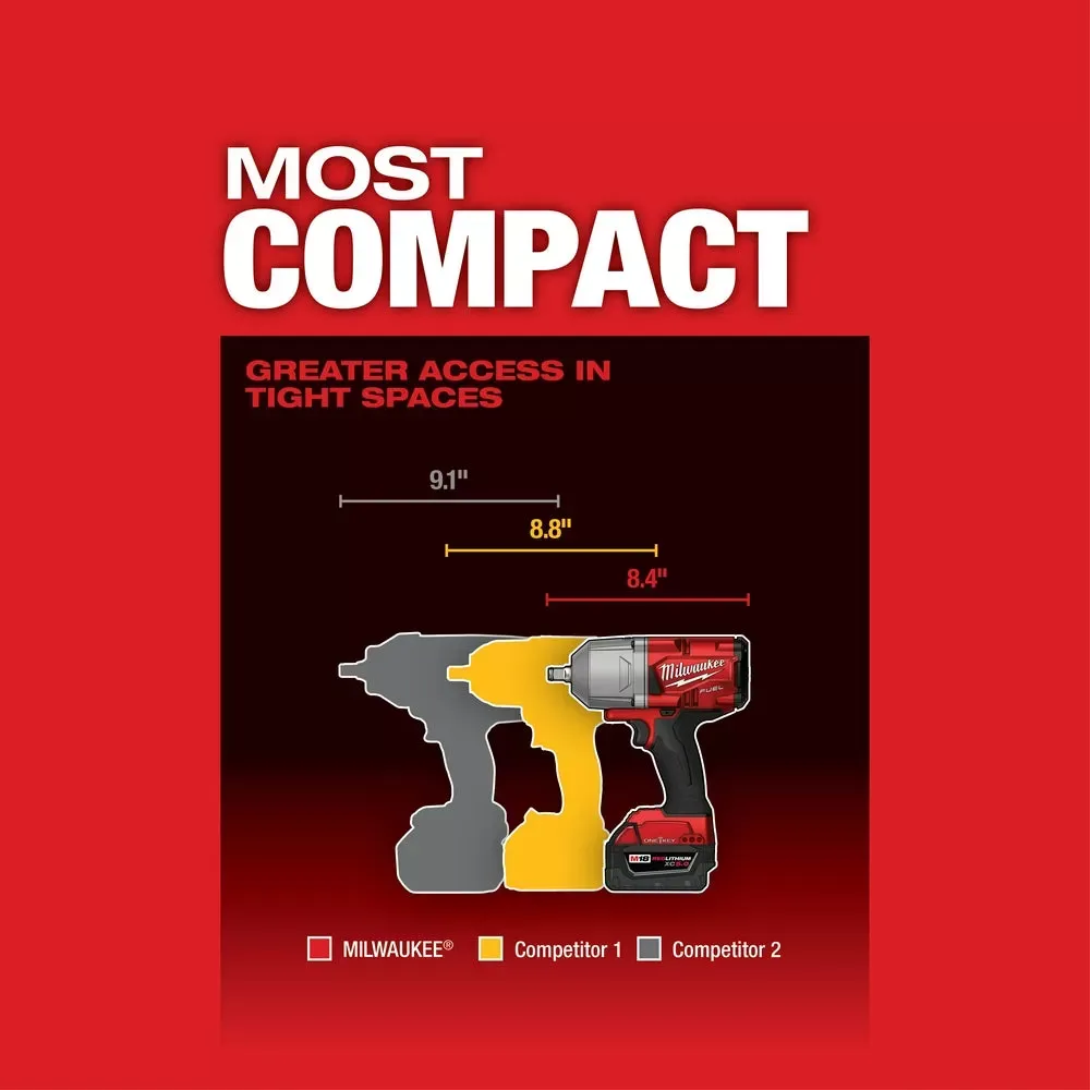 Milwaukee Pre-Sale 2863-20 M18 FUEL 18V 1/2-Inch Friction Ring Impact Wrench - Bare Tool