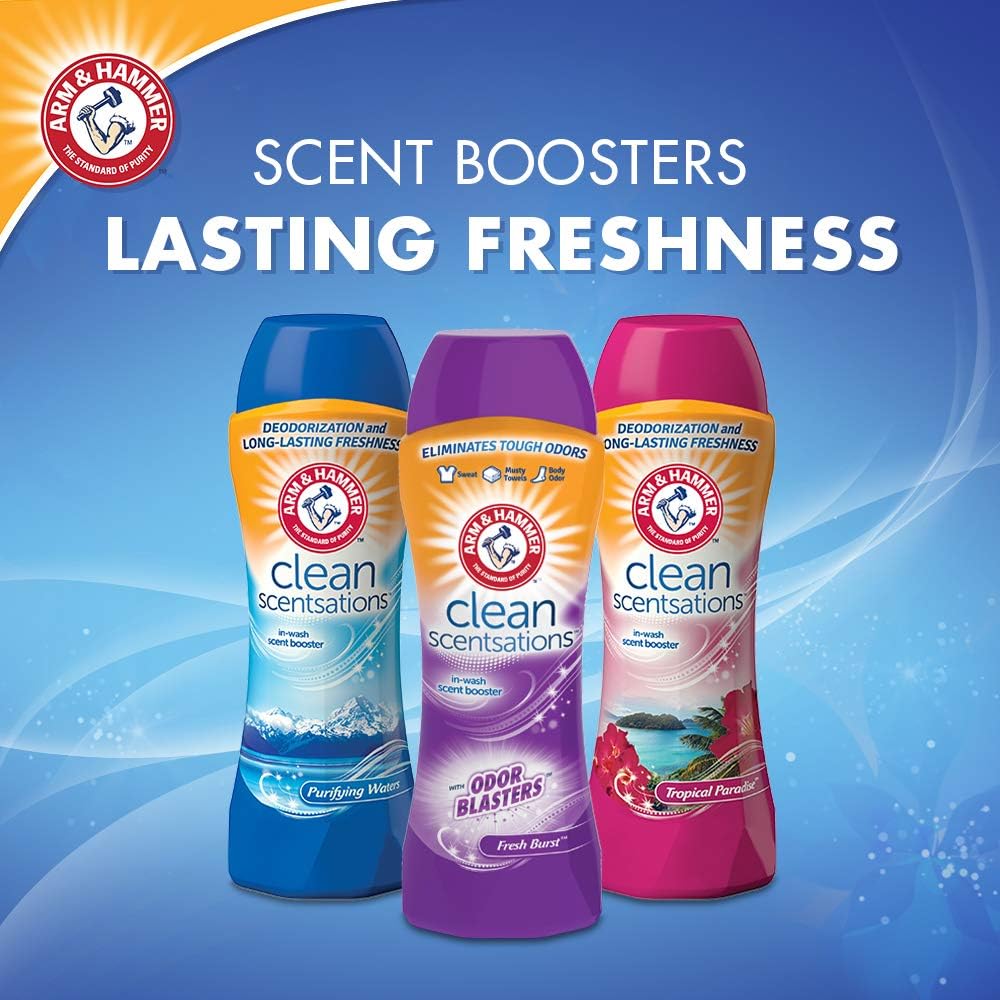 Arm & Hammer In-Wash Scent Booster, Tropical Paradise, 37.8 Ounce
