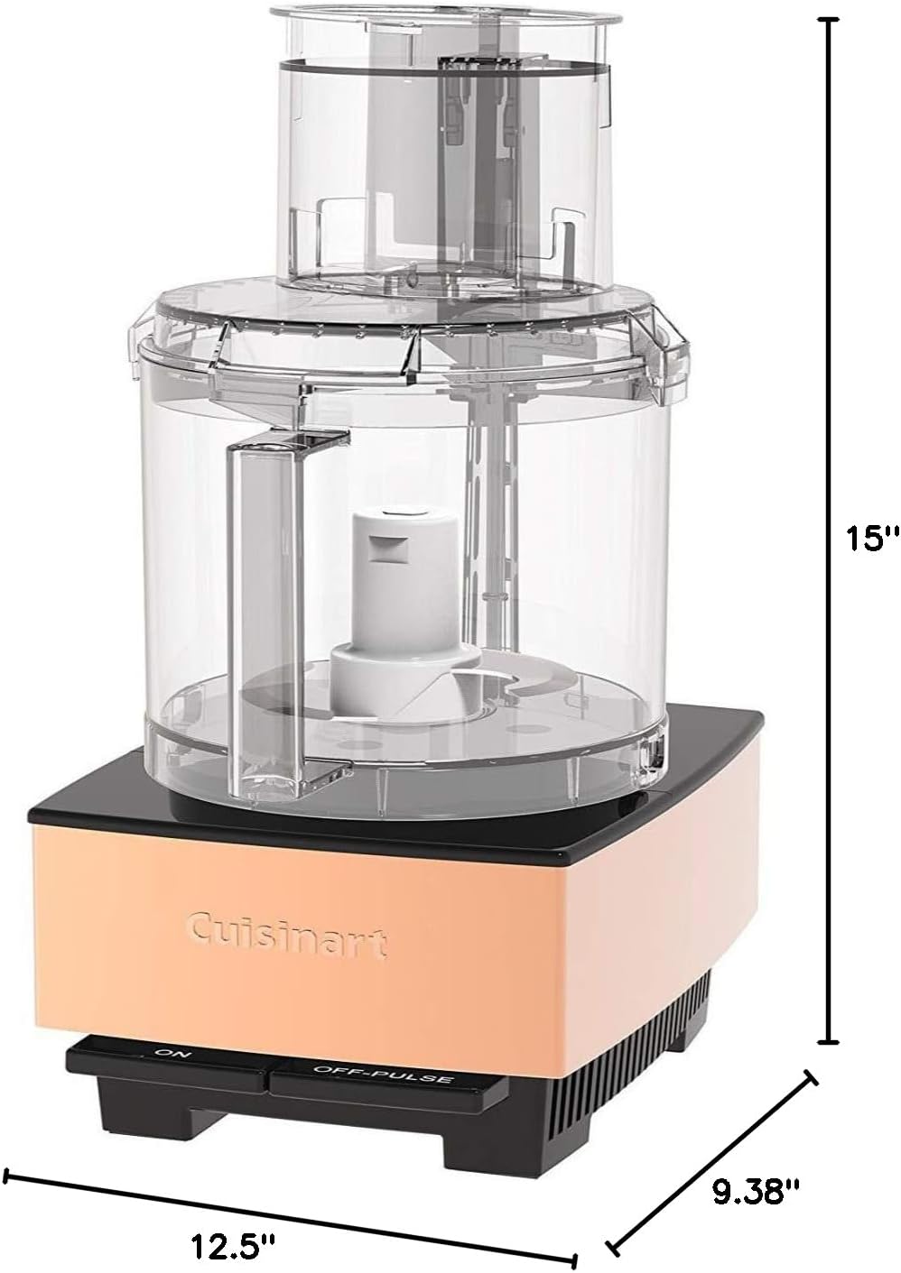 Cuisinart Food Processor 14-Cup Vegetable Chopper for Mincing, Dicing, Shredding, Puree & Kneading Dough, Stainless Steel, DFP-14BCNY