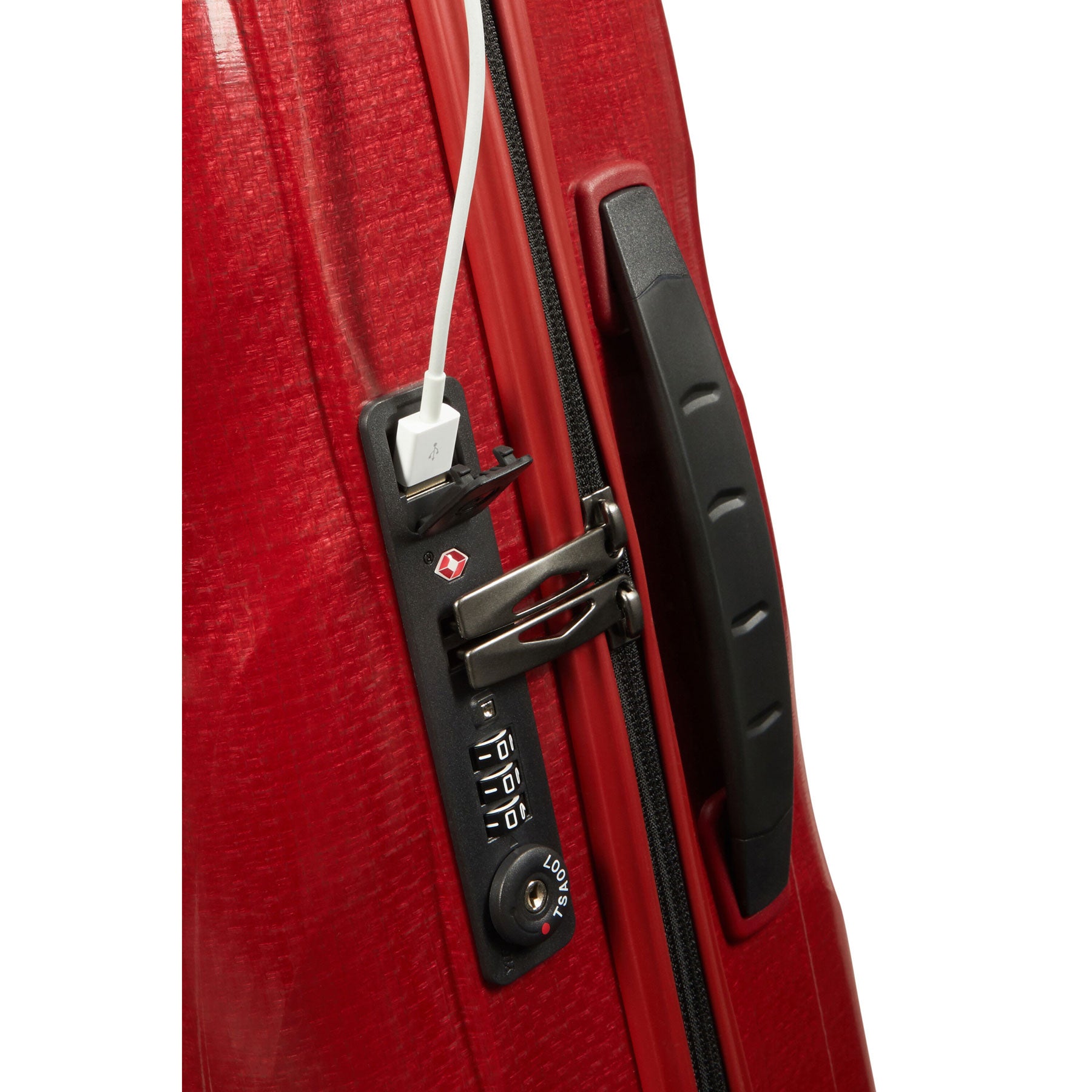 Samsonite Black Label C-Lite Carry-On Spinner Chili Red