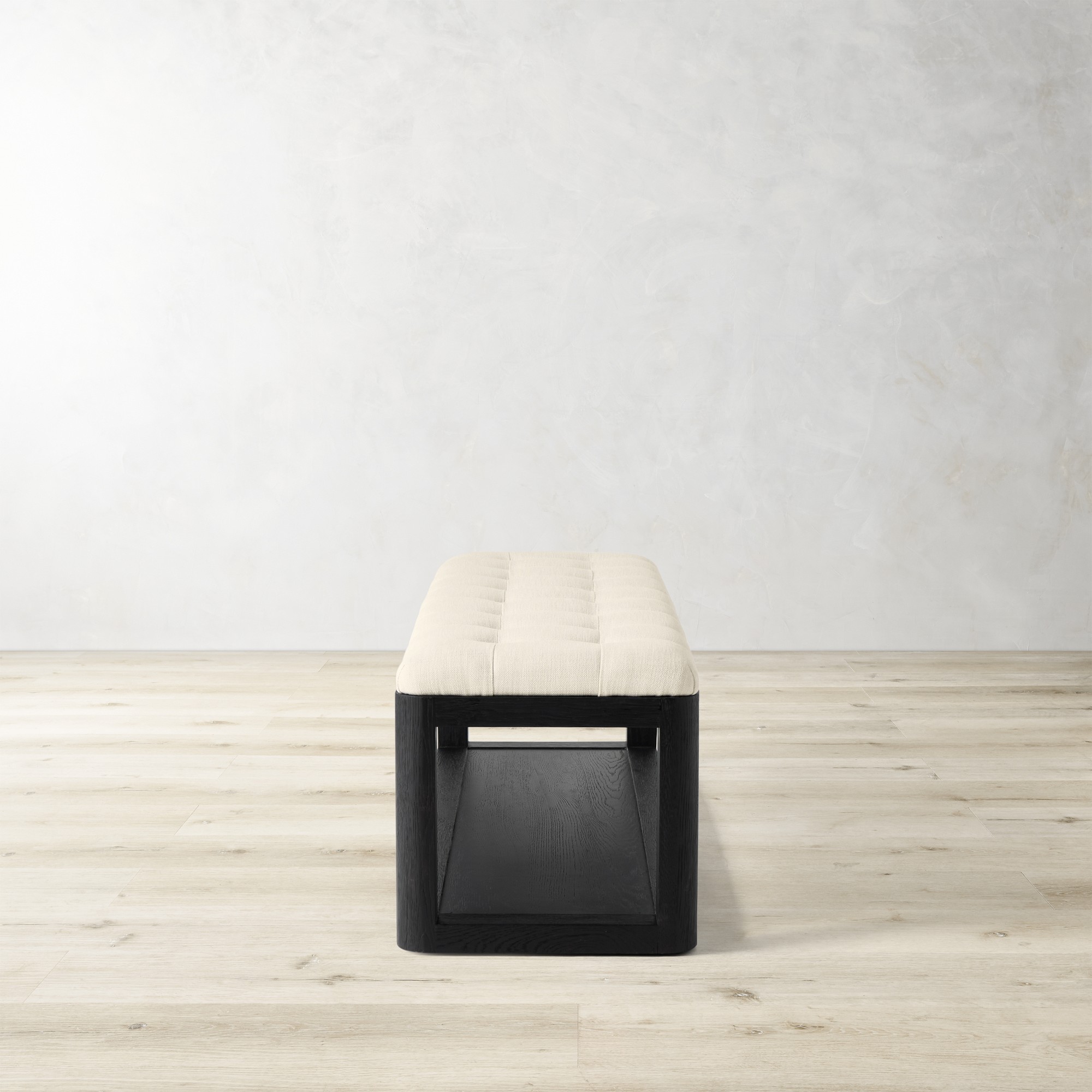 Porte Grid Tufted Bench (55