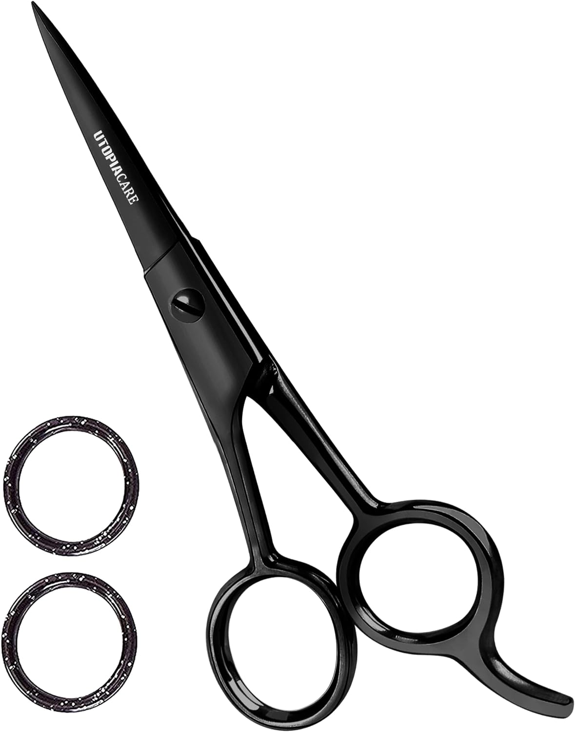 Utopia Care Hair Cutting and Hairdressing Scissors 6.5 Inch, Premium Stainless Steel shears with smooth Razor & Sharp Edge Blades, for Salons, Men & Women, Kids, Adults, & Pets - Silver