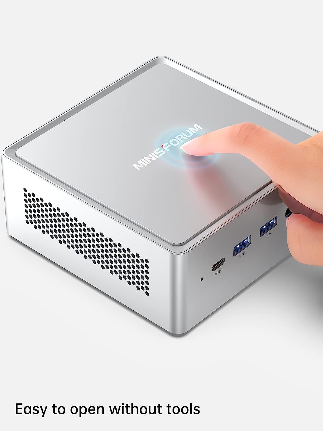 COOFUN Z83-W Mini PC, Atom x5-Z8350 Processor 2GB/32GB 1000Mbps LAN 2.4/5.8G Dual Band WiFi BT 4.0 with HDMI and VGA Ports, Windows 10,Fanless Computer