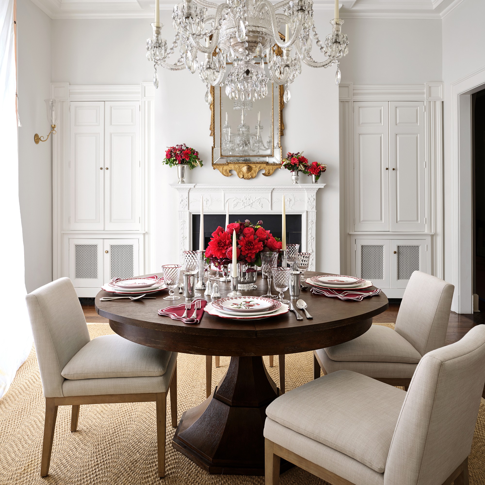 AERIN Swirl Wine Glasses, Set of 4