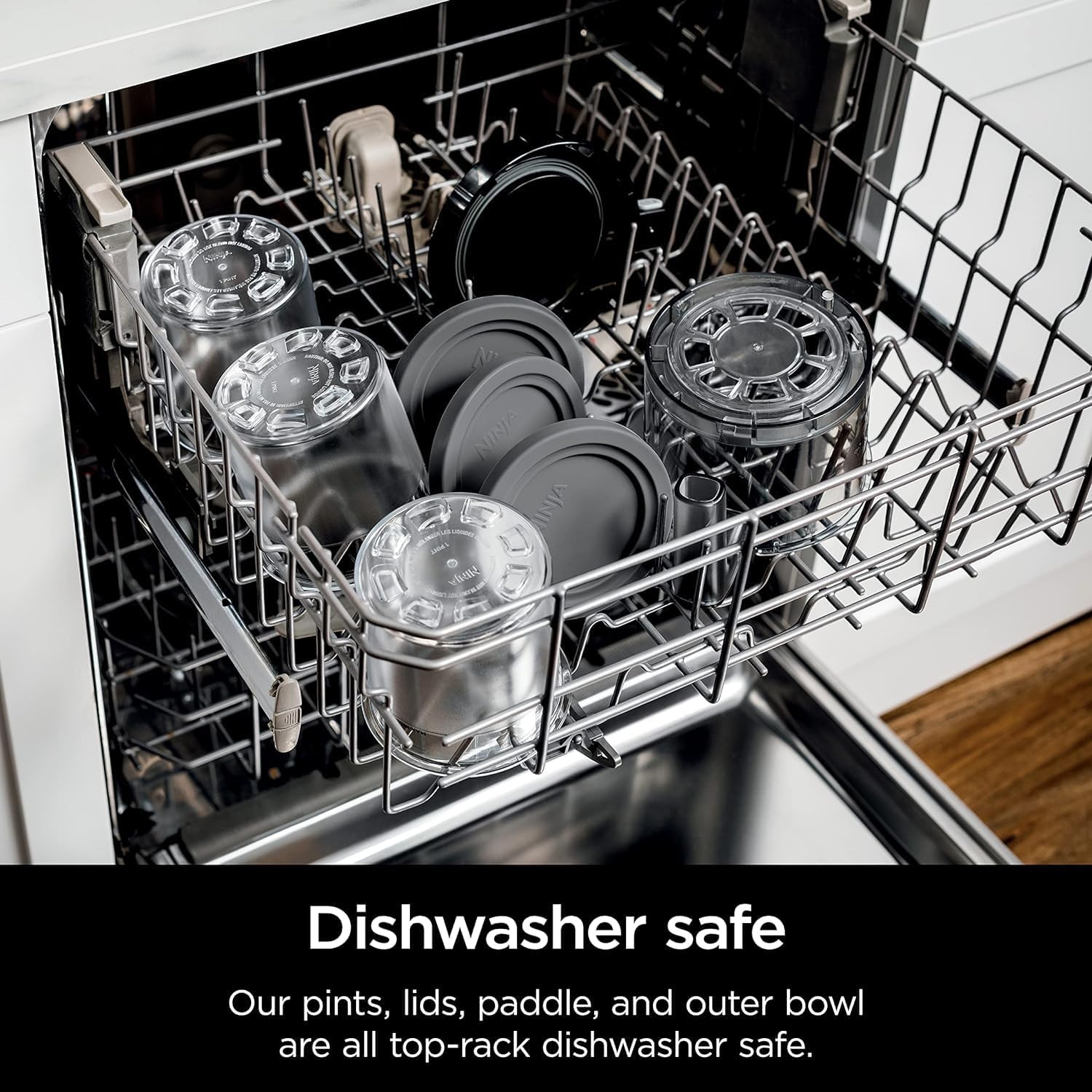 SharkNinja NC301 CREAMi 7-In-1 Ice Cream Maker with 7 Custom Frozen Treat Modes and Easy 3-Step Treat Preparation (Cloud Silver, Renewed)